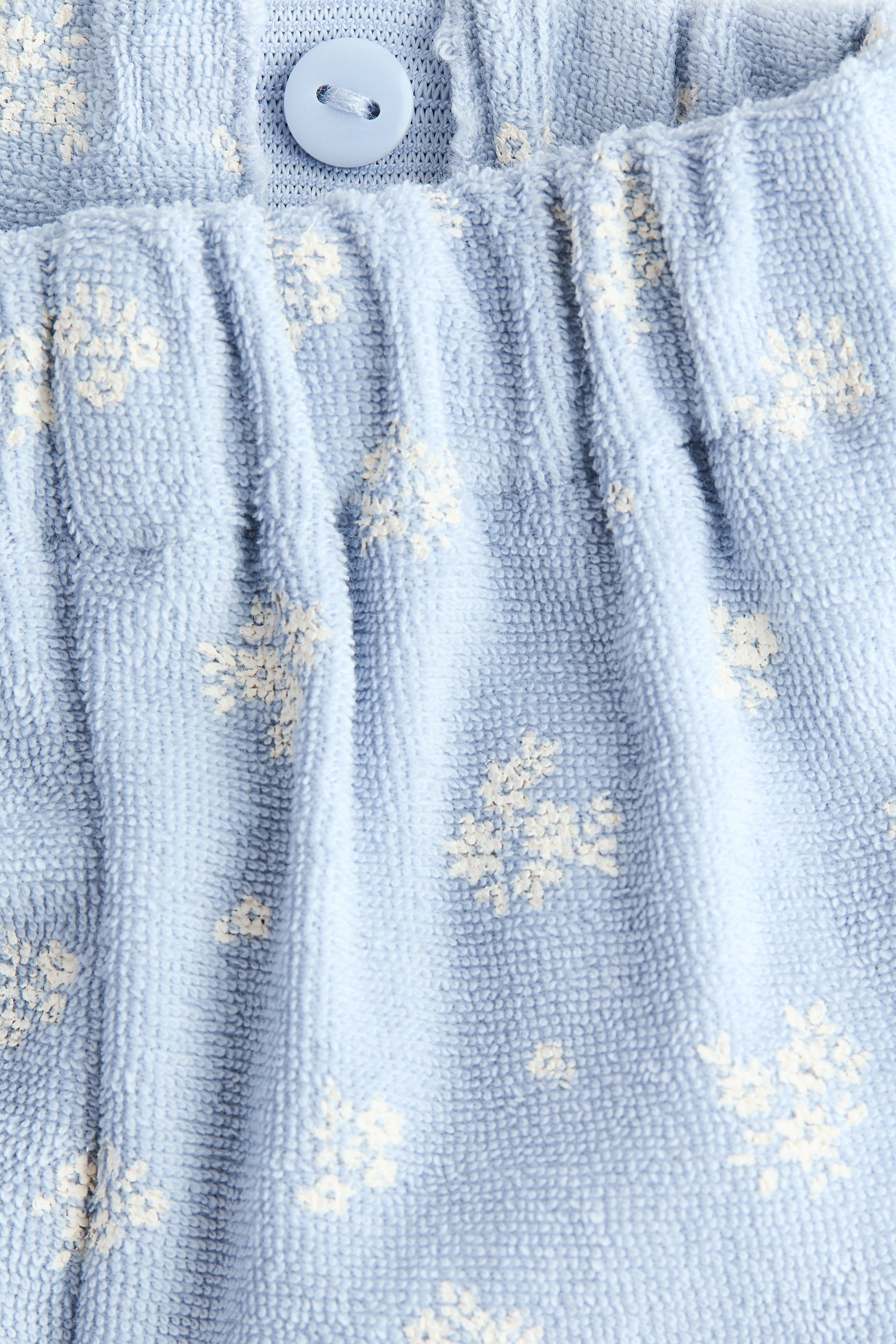 Ensemble 2 pièces en tissu éponge imprimé