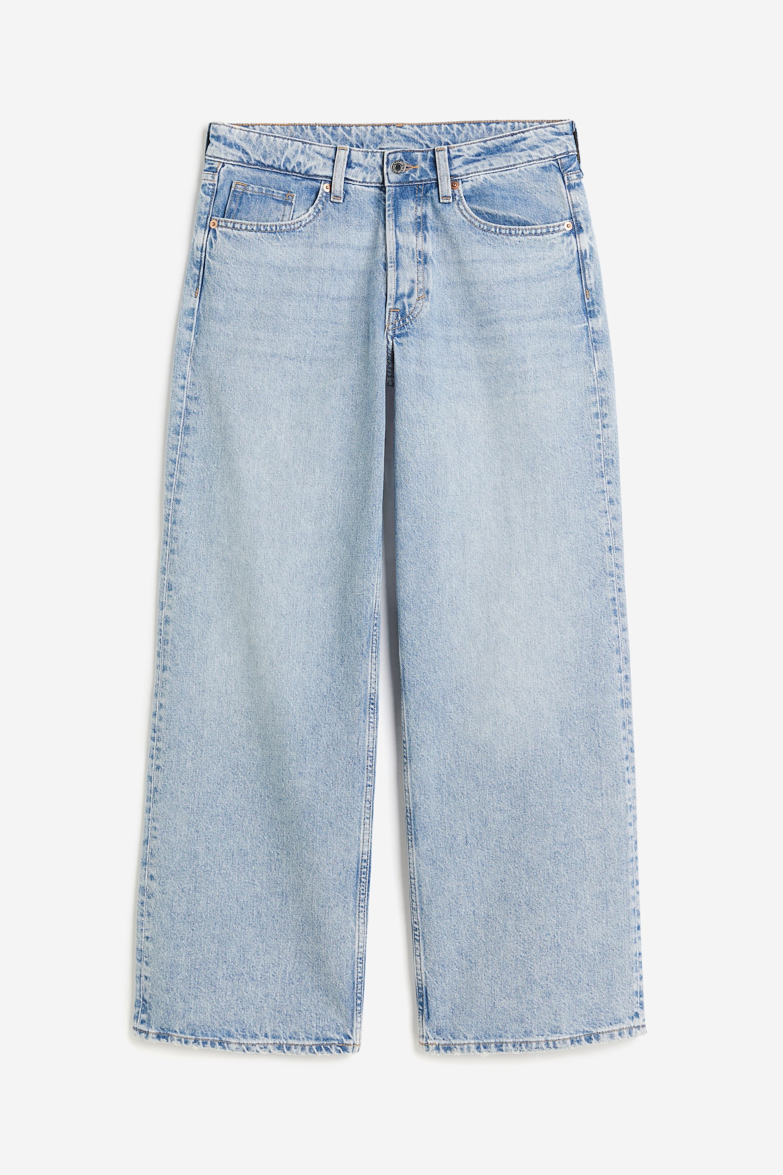 Baggy Wide Low Jeans - Light denim blue/Dark denim blue/Beige/White/Light denim blue/Denim blue/Black/Dark grey/Dark denim blue/Light denim blue/Light denim blue - 2