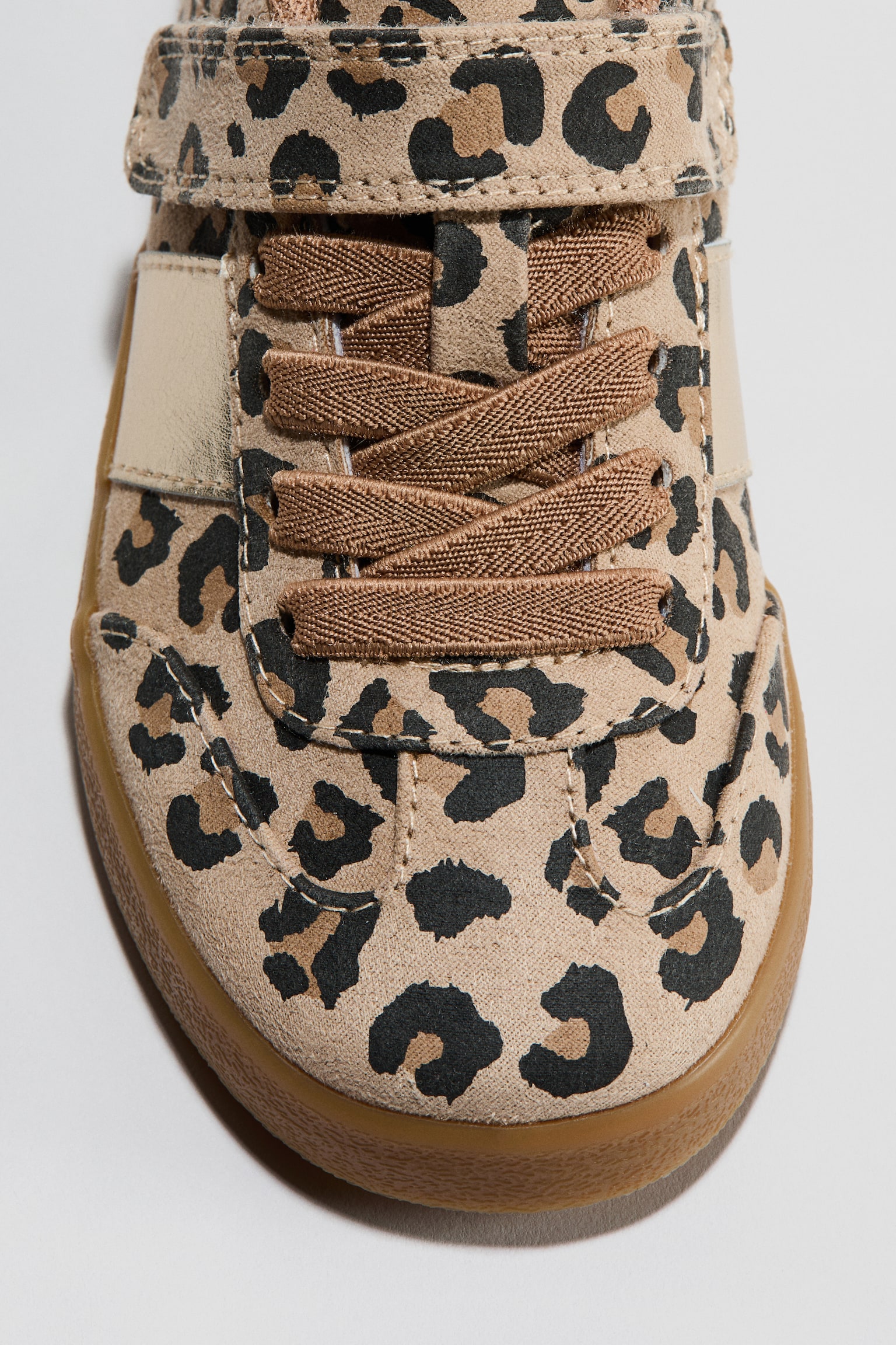 Trainers - Beige/Leopard print