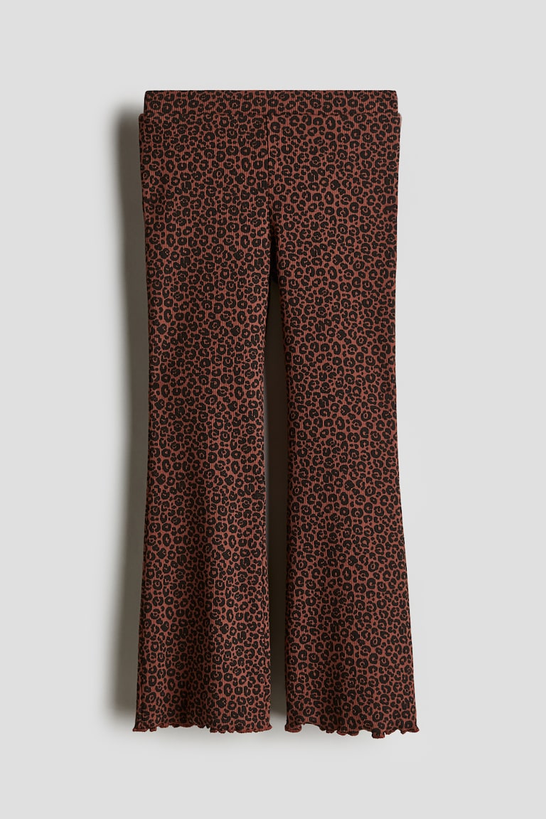 Leggings svasati Marrone/leopardato BAMBINO H&M IT