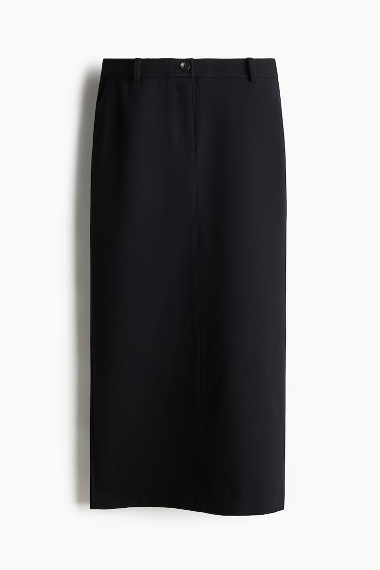 ツイルペンシルスカート - ブラック - レディース | H&M JP 