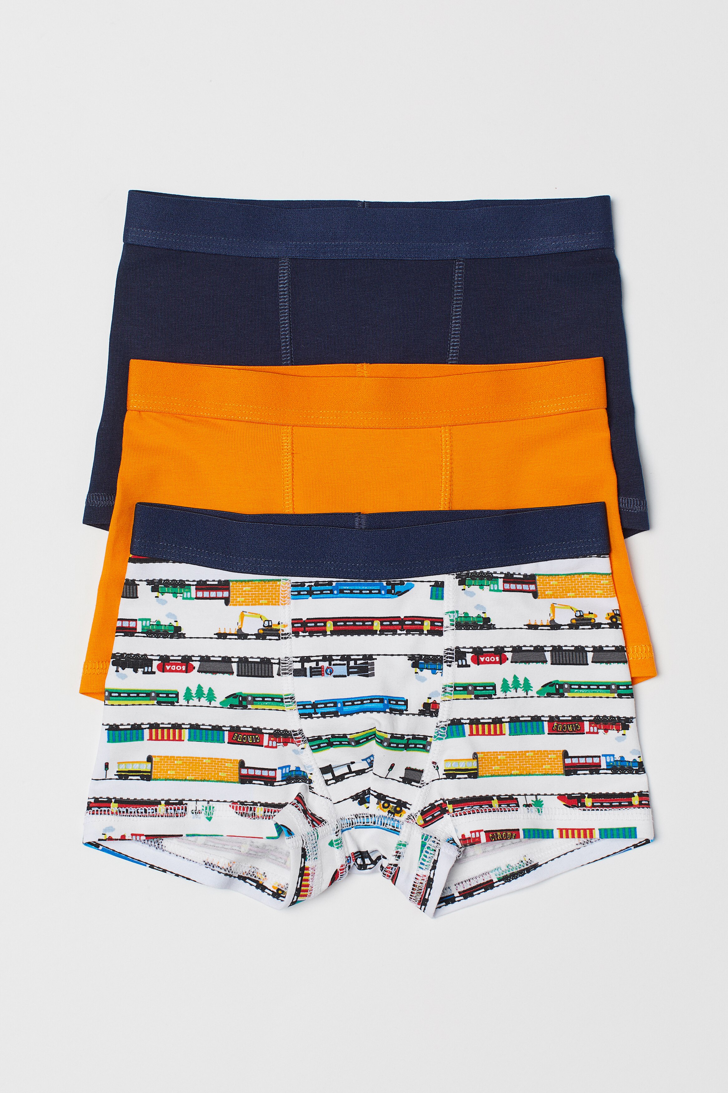 CHOHB Men's MicroModal Boxer Briefs 3-Pack - Soft, Breathable Underwear With Fly (Blue, Red, White)