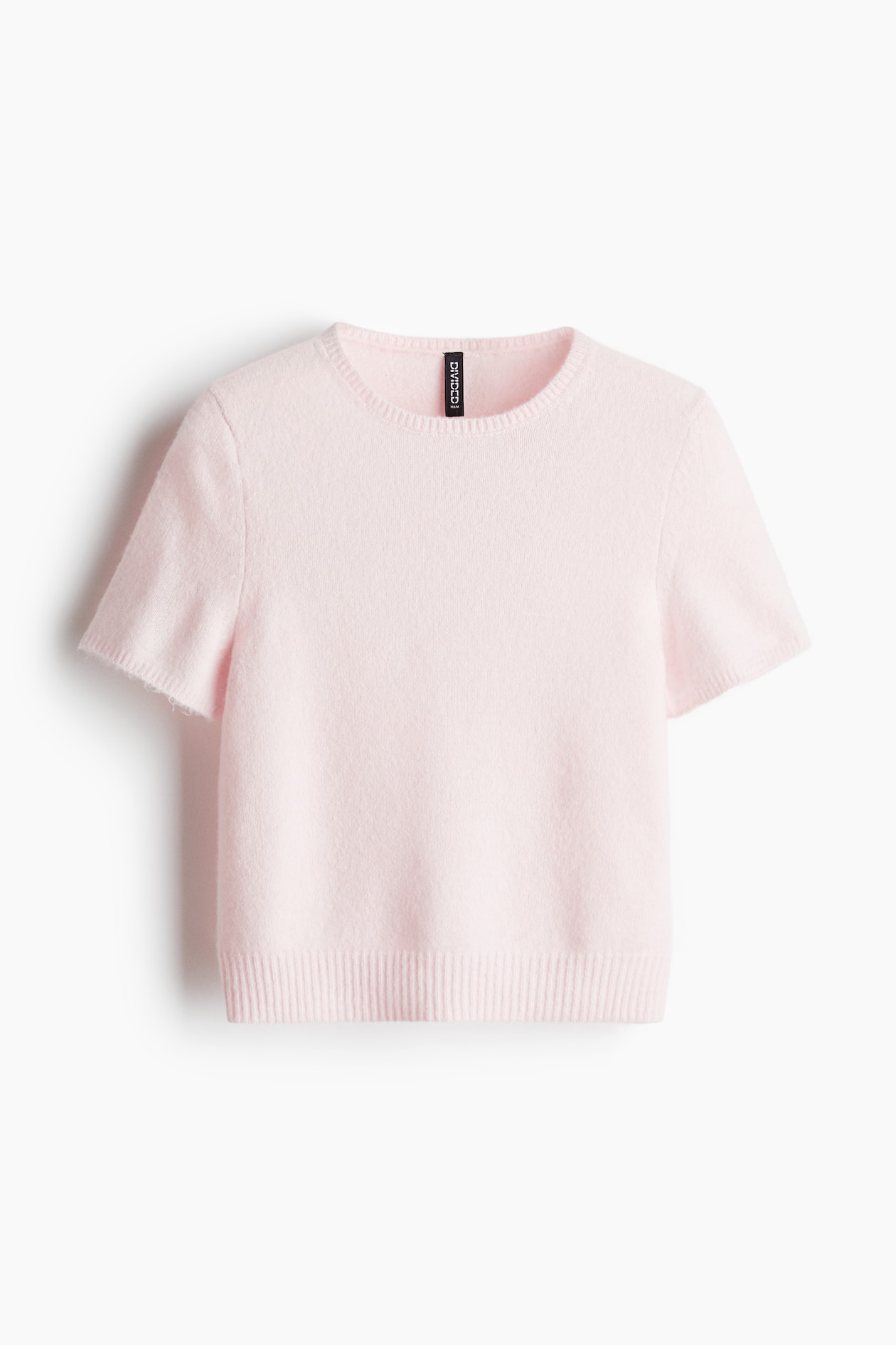 Fine-knit T-shirt