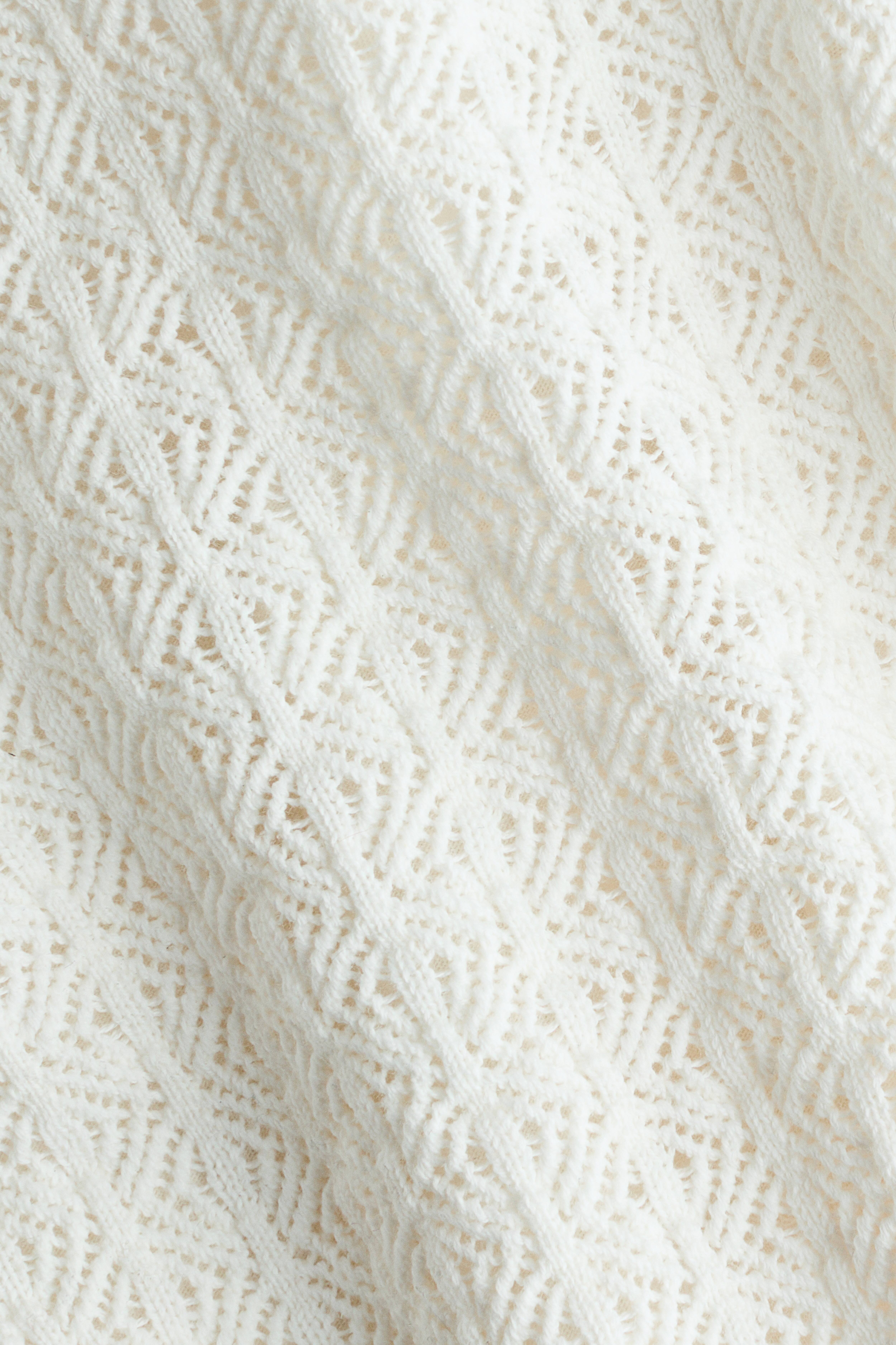 2-Piece Pointelle-Knit Cotton Set