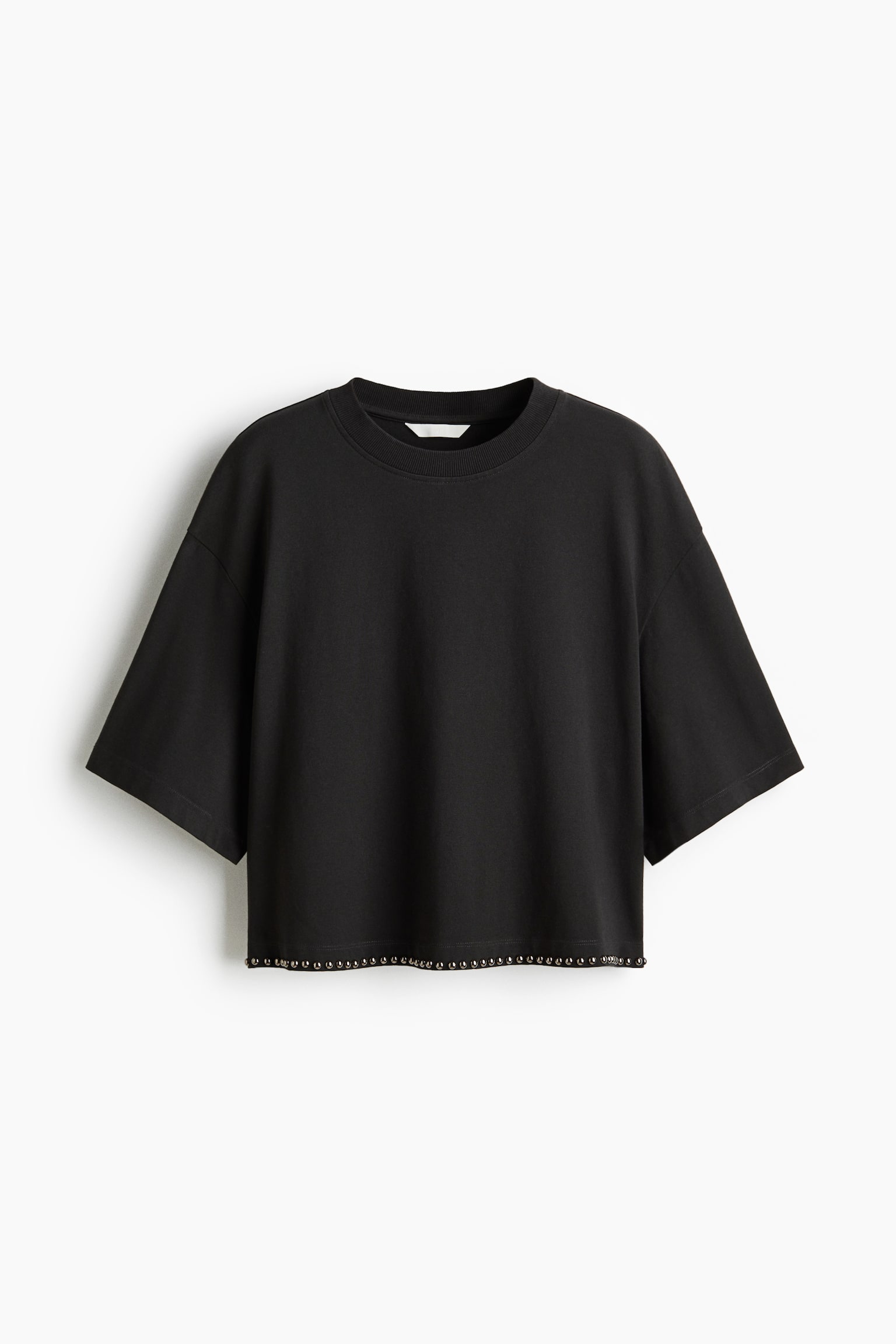 Design Detail Tee - Black/Cream/Brown - 1