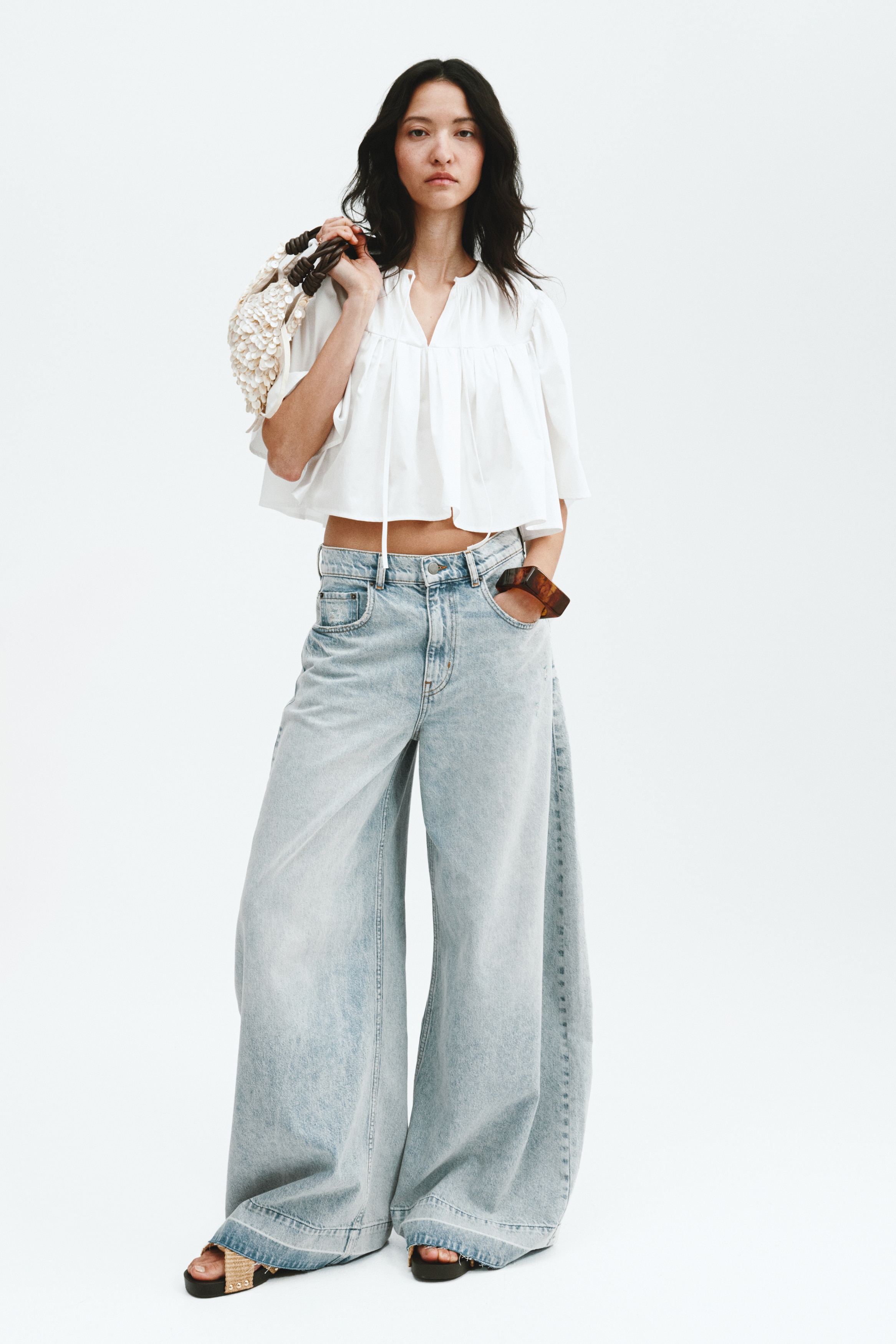 Short Cotton Blouse from H&M - $24.99