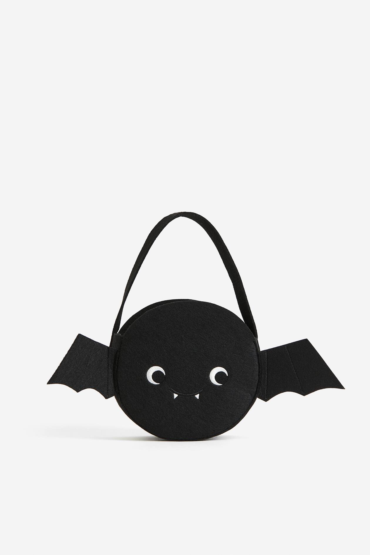Bat-shaped felt bag - Black - Home All | H&M GB