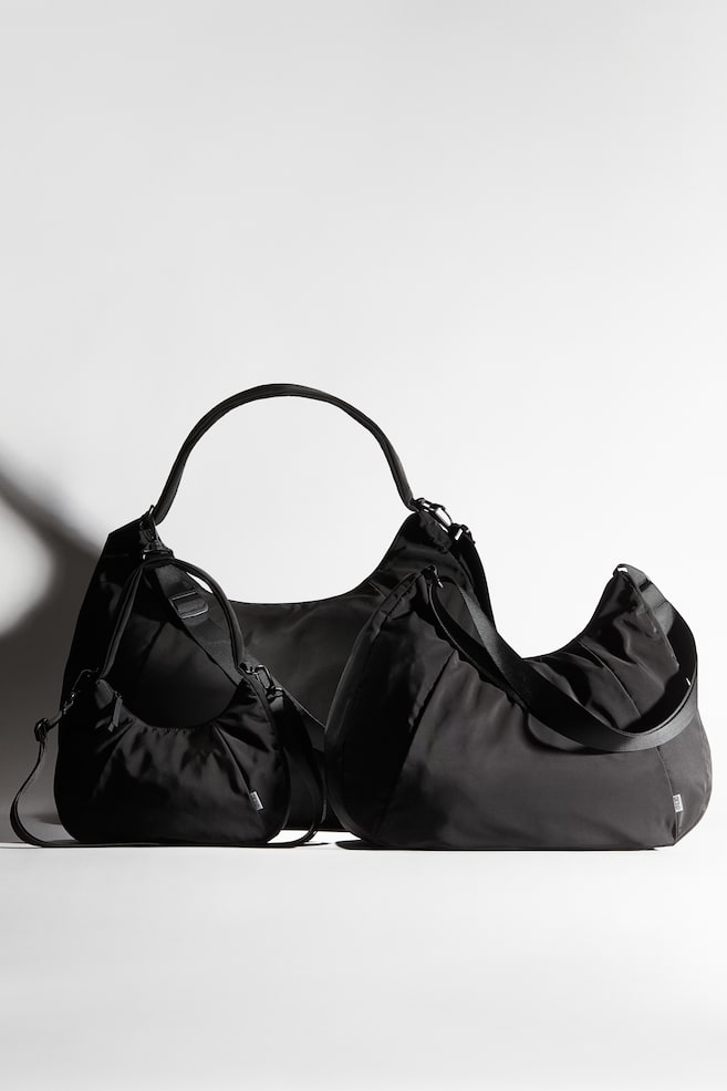 Mini water-repellent sports bag - Black - 1