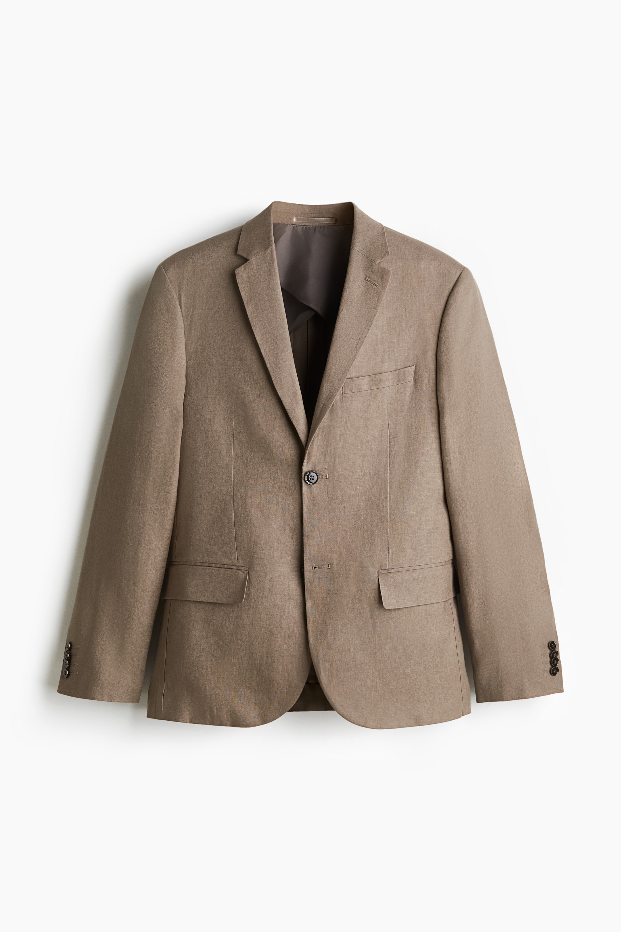 Slim-Fit Linen Jacket