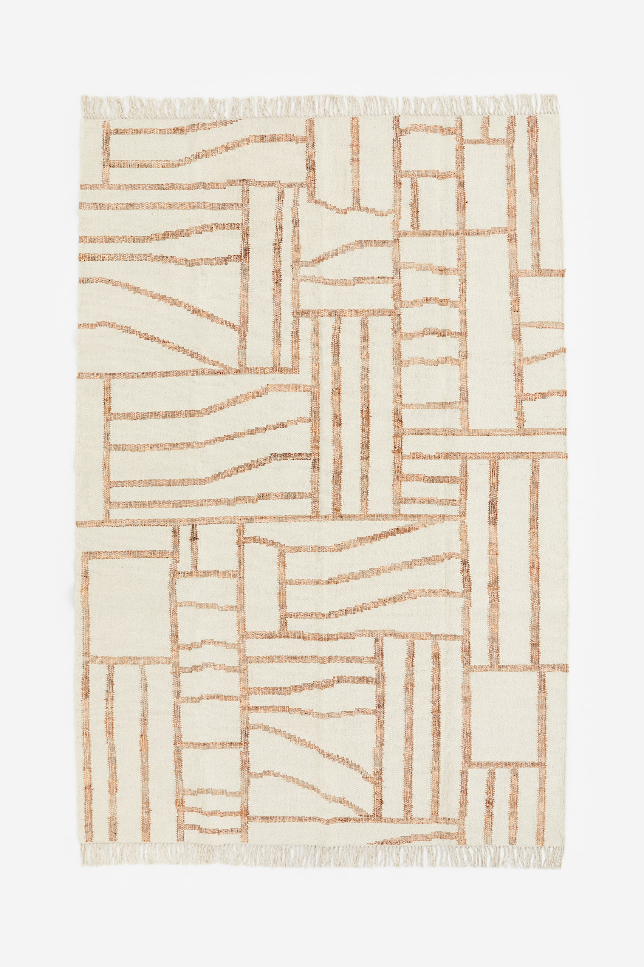 Patterned Wool-blend Rug