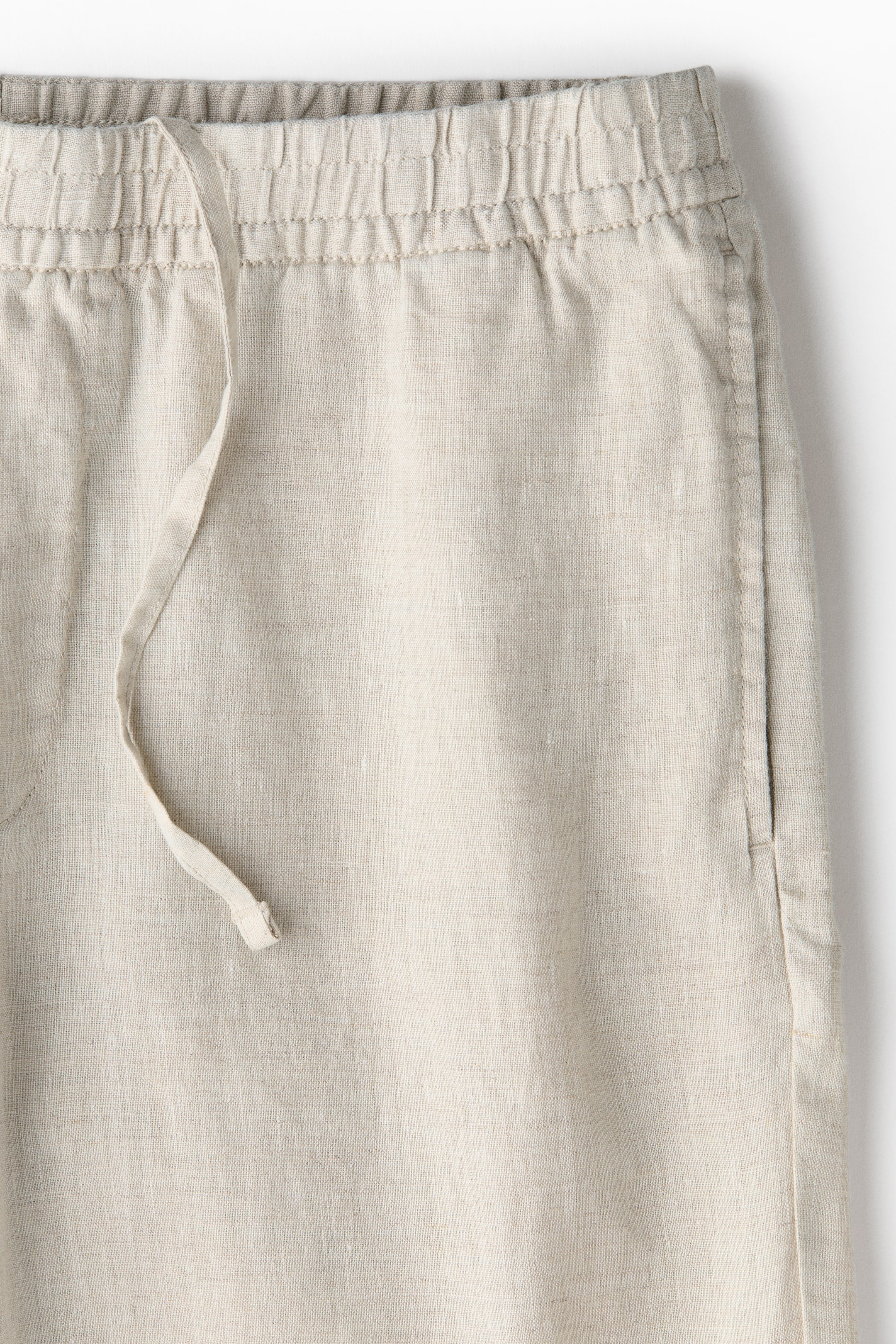 Loose-Fit Linen Pants