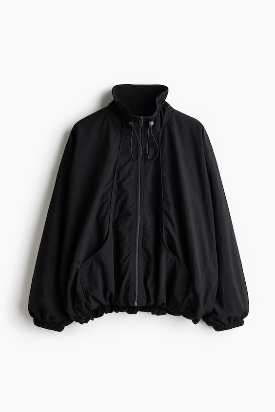 Женские куртки H&M Oversized Nylon Jacket