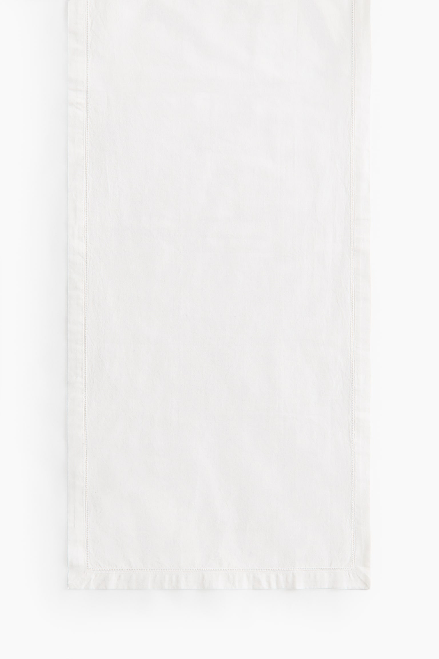 Cotton table runner-White - 1
