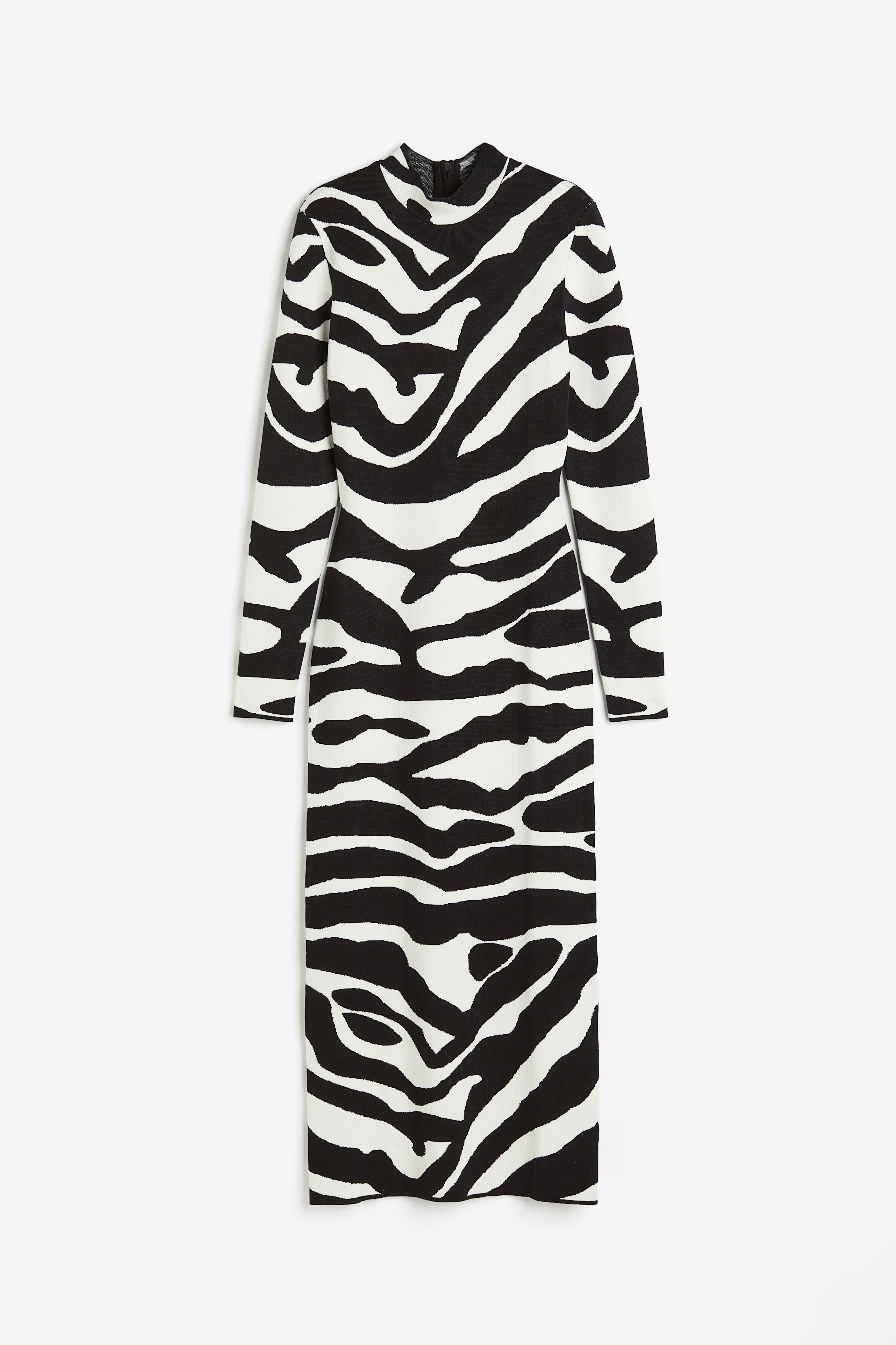 Robe zébrée h&m sale