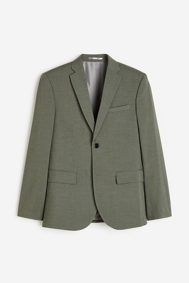 Slim Fit Jacket - Khaki green/Black/Dark blue/Light beige/Gray/Navy blue/Blue - 2