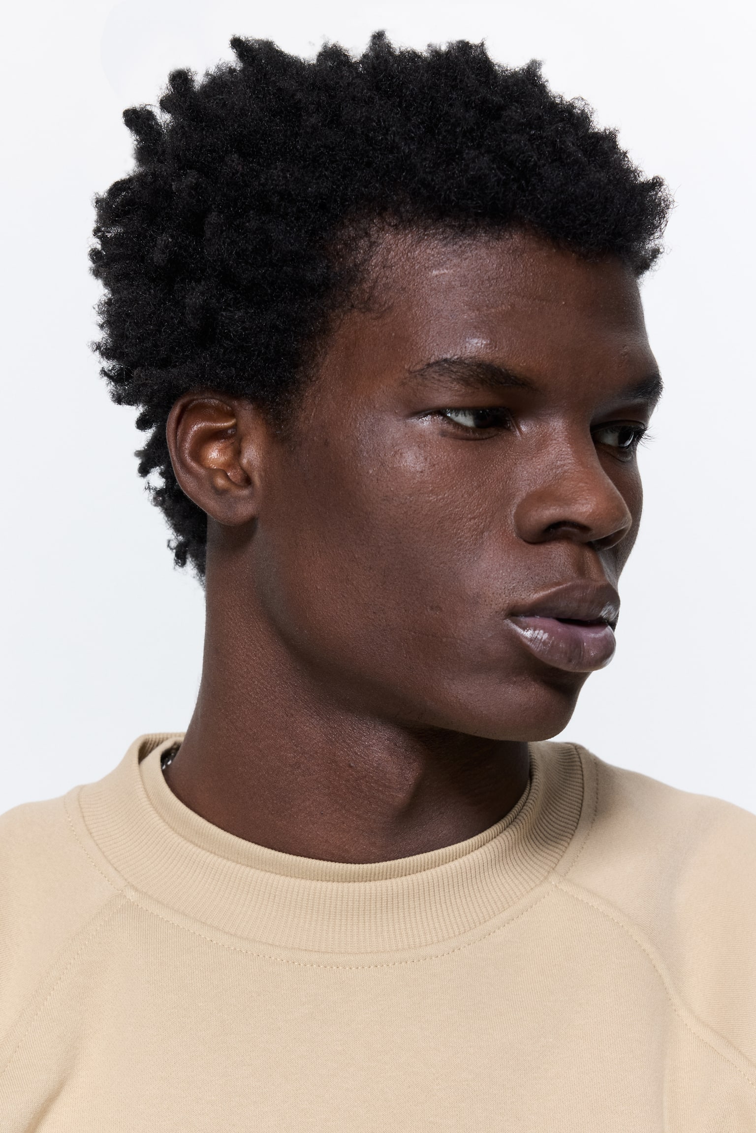 Melegítőfelső Oversized Fit - Bézs/Kék/Sötét khakizöld/Szürke melír/Fekete/Plum purple - 6