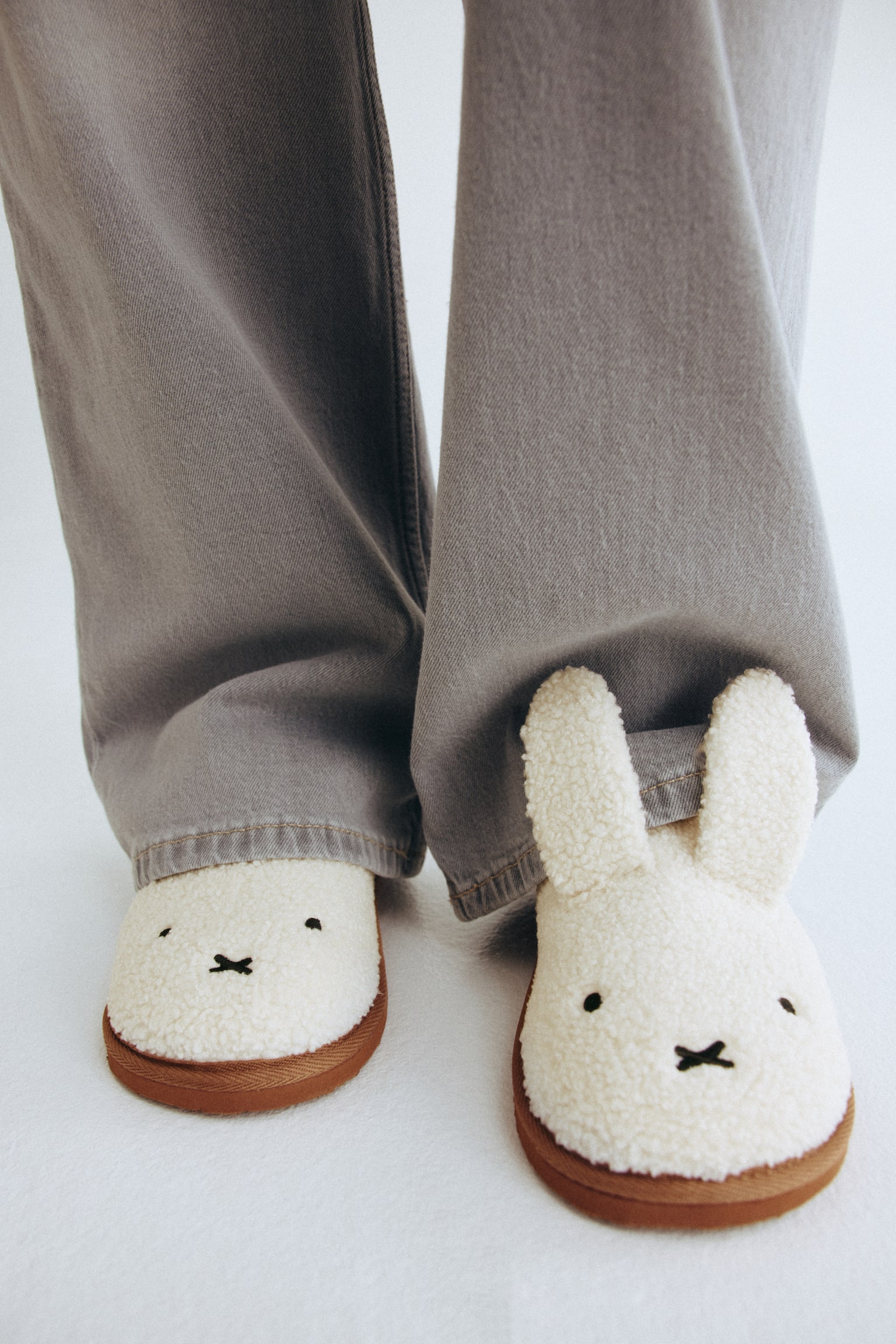 Slip on-hjemmesko i teddybear - Hvid/Miffy - 2