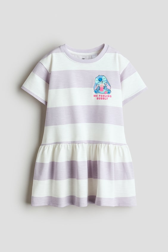 Детские платья H&M Motif-Detail T-Shirt Dress