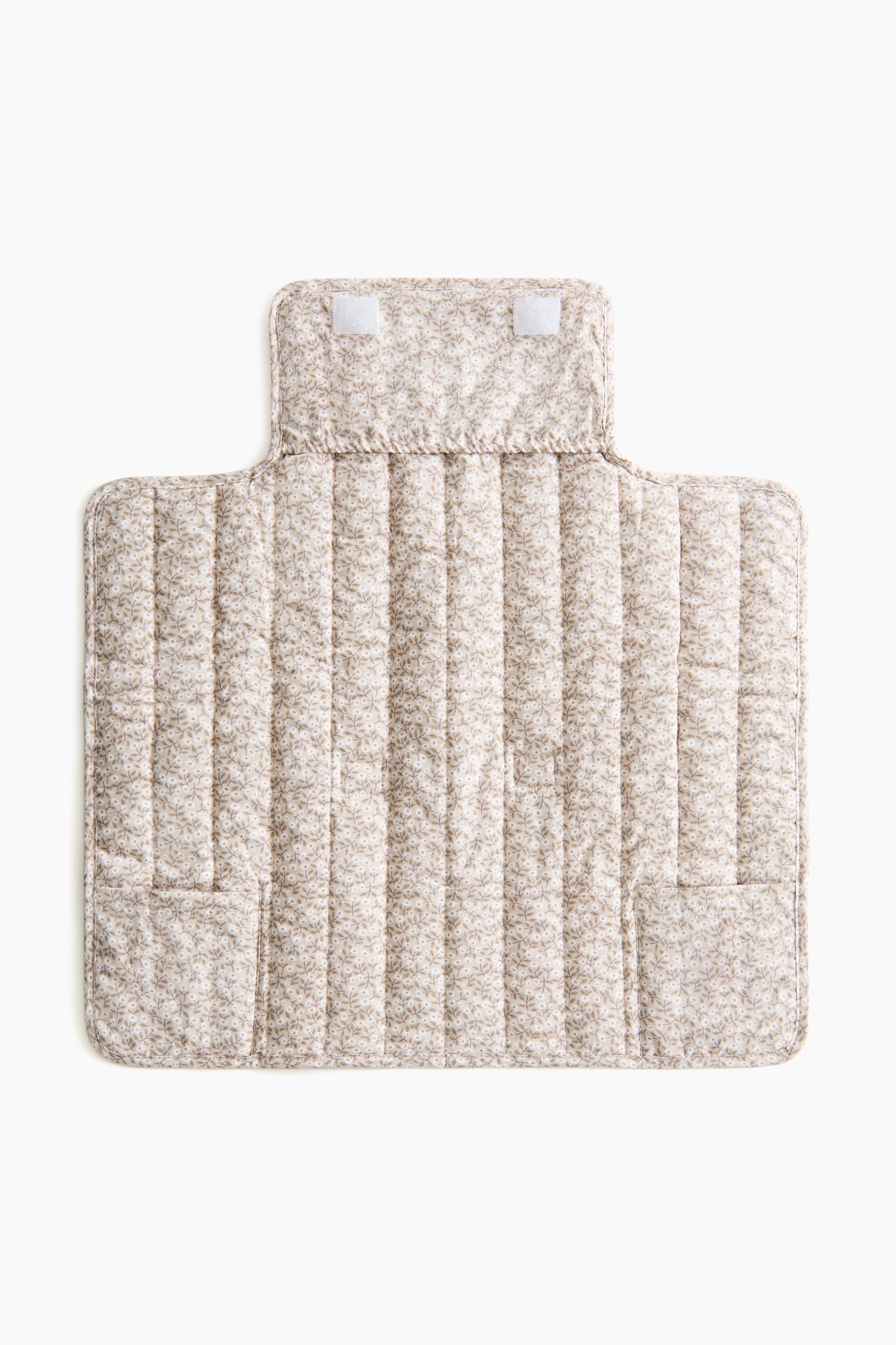 Bébé - Tapis à langer repliable Beige/fleuri - Size: 66x60  - H&M