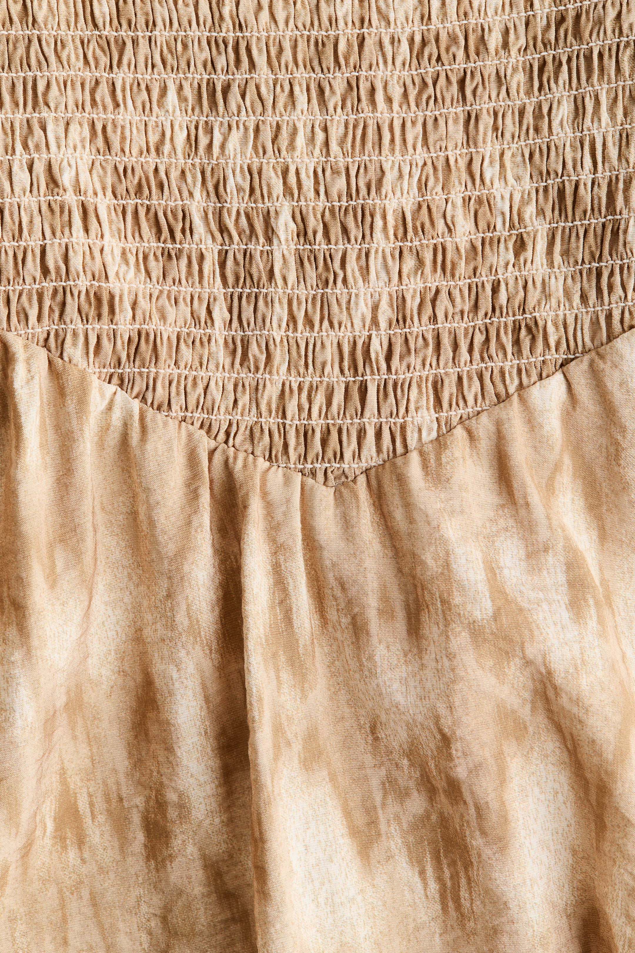 Smocked Strappy Dress