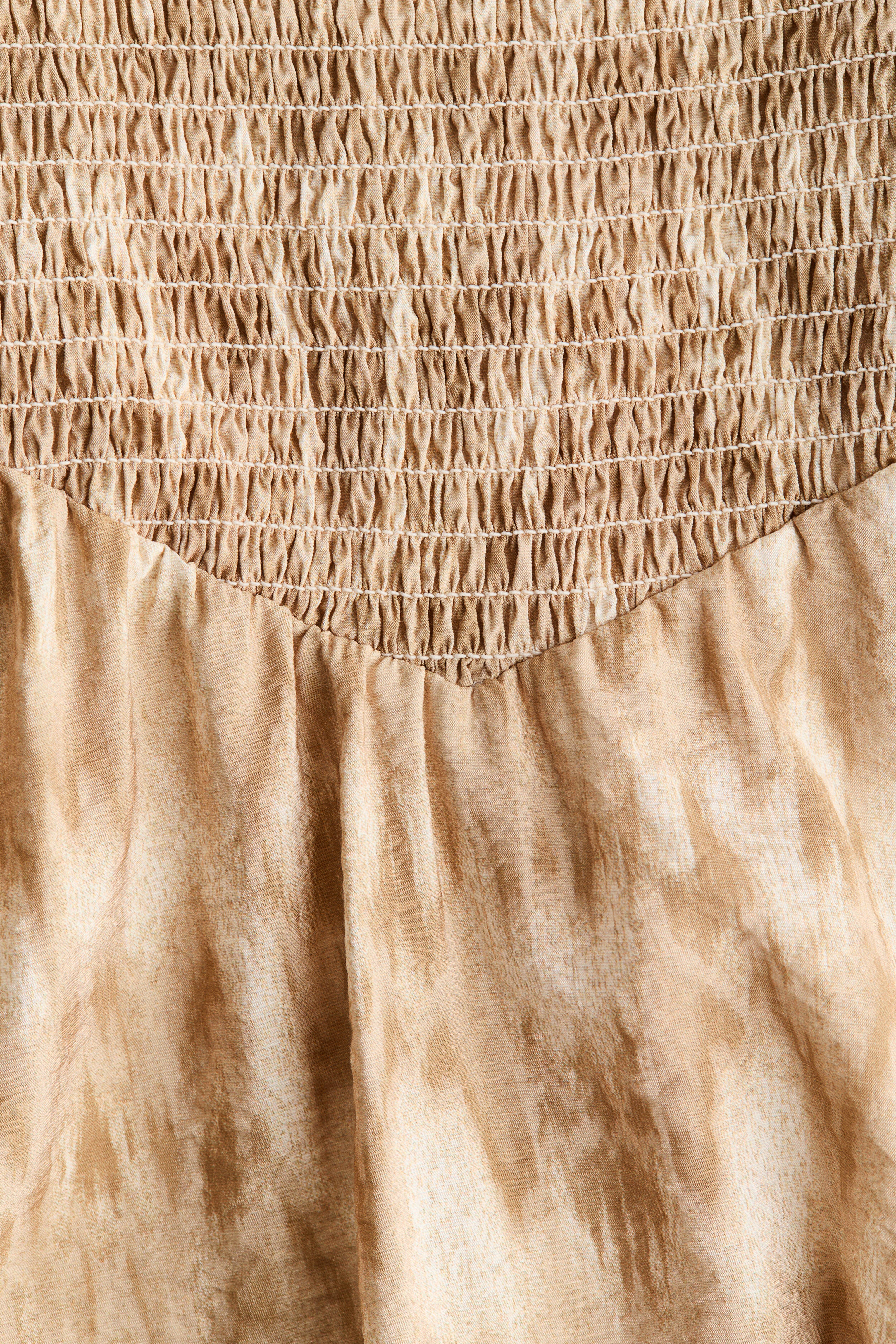 Smocked Strappy Dress