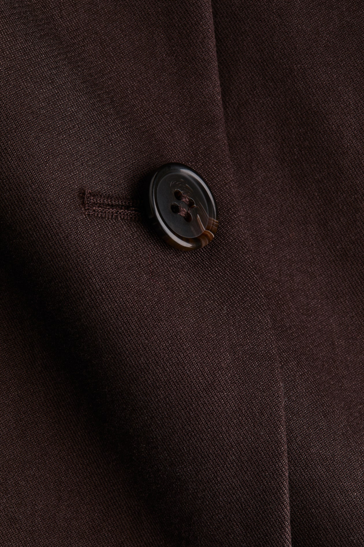 Puff-Sleeved Twill Jacket - image 5