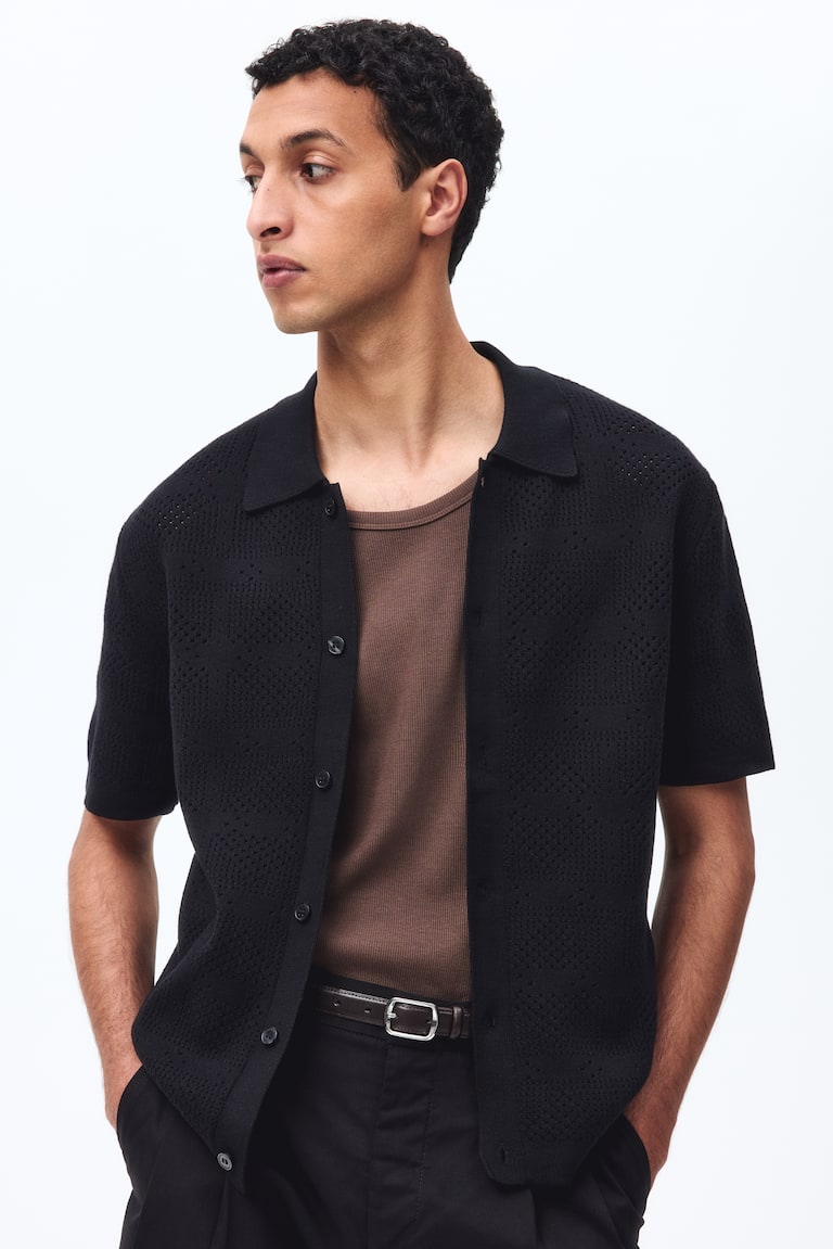 Pletena košulja Regular Fit