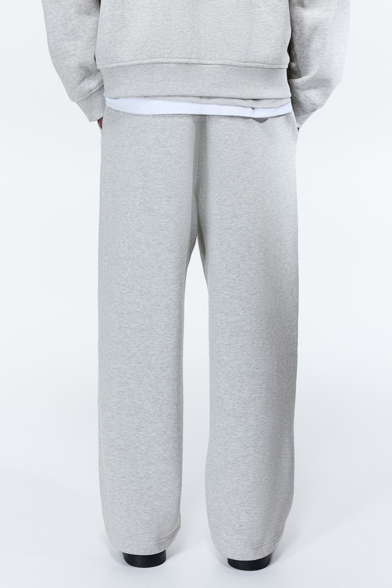 Loose Fit Sweatpants - Light grey marl/Black/Brown/Grey/Dark plum purple/Cream/Khaki green - 3