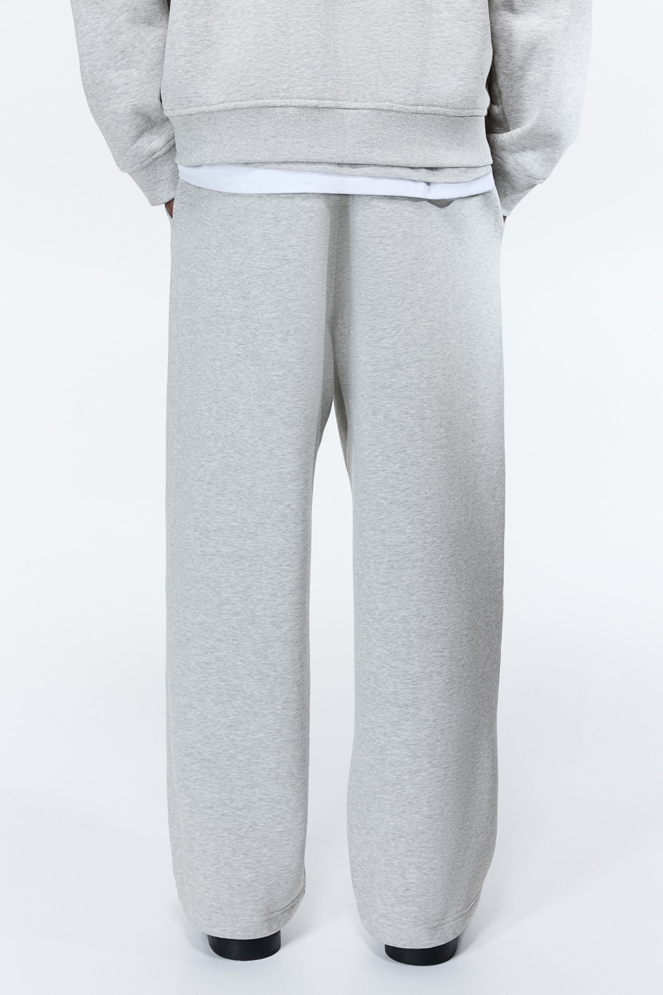 Grotere afbeelding bekijken: Sweatpants - Loose Fit - Lichtgrijs gemêleerd - HEREN | H&M NL 9