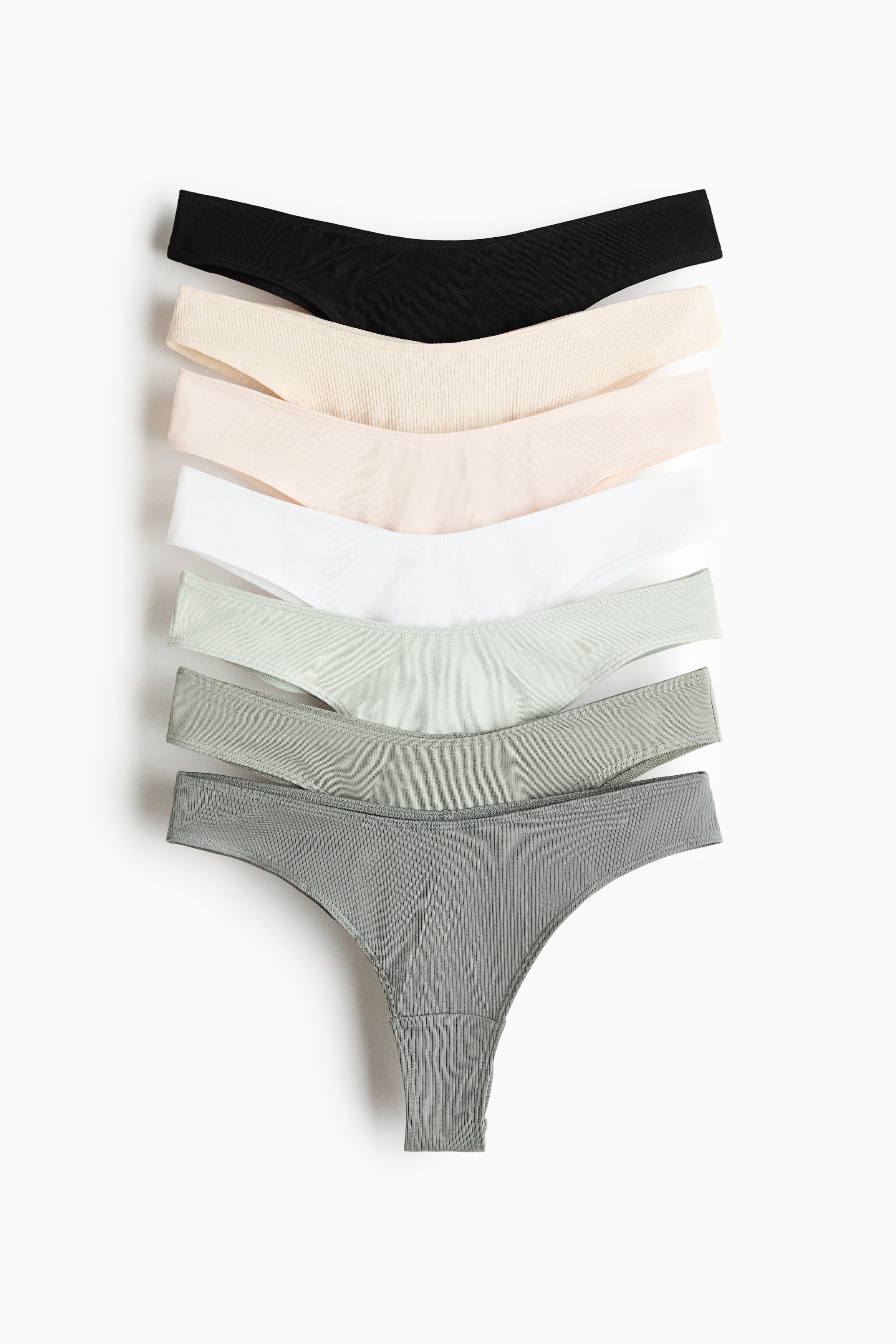 7-pack Cotton Brazilian Briefs from H&M - $13.99