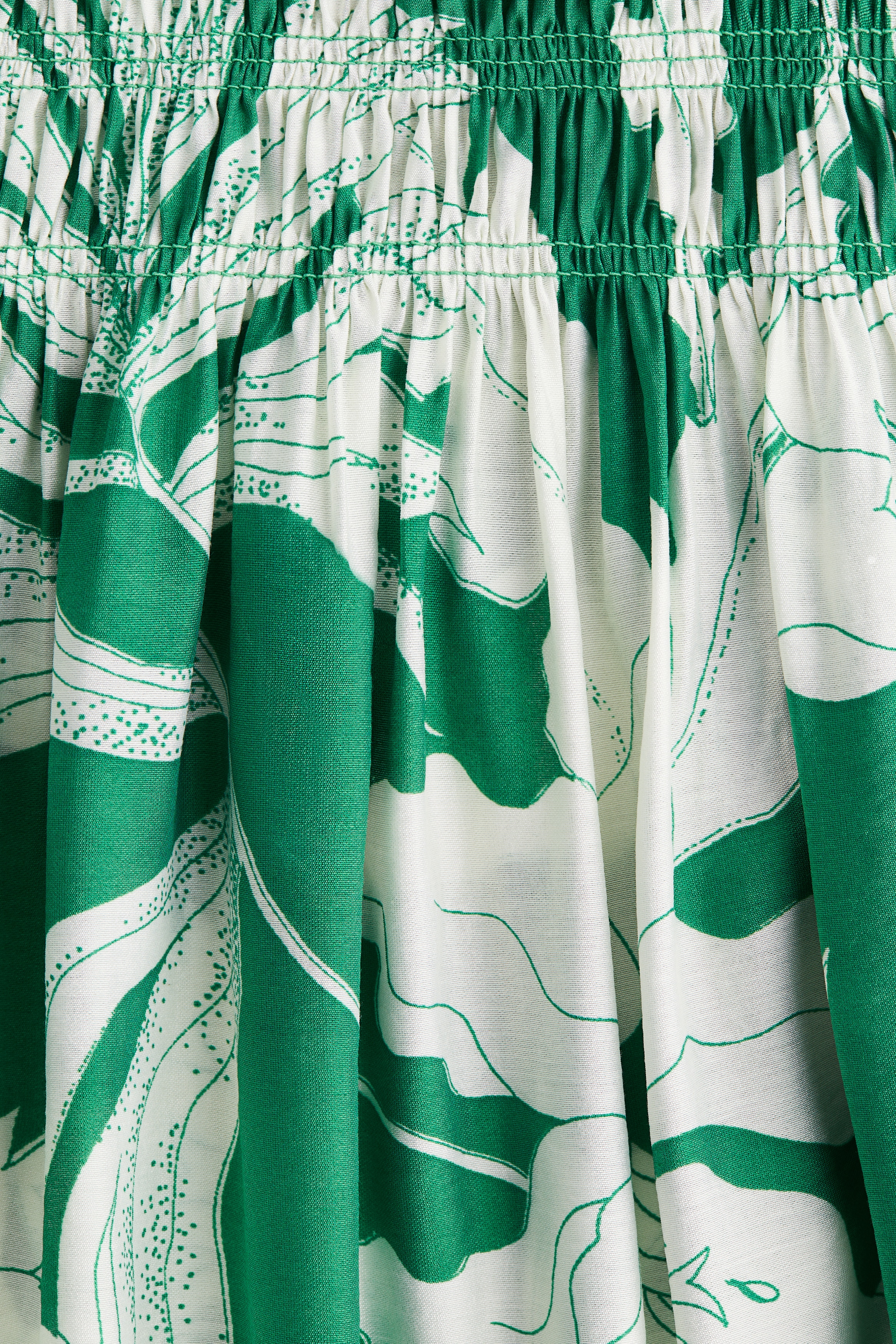 green and white dress h&m Amanda Uprichard Ashton Maxi Dress in Baby Blue main image 1