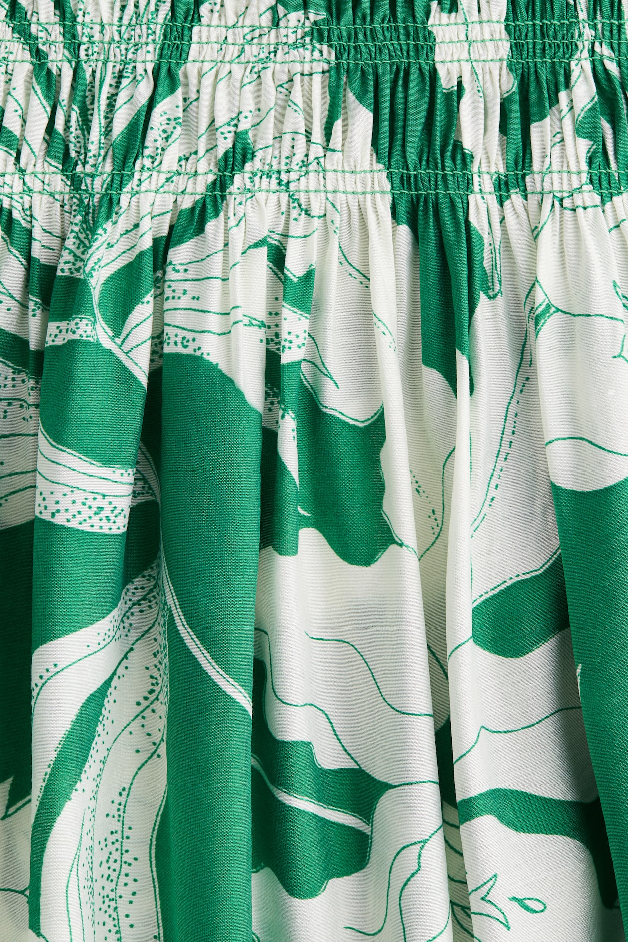 Smocked-Bodice Strappy Dress - image 4
