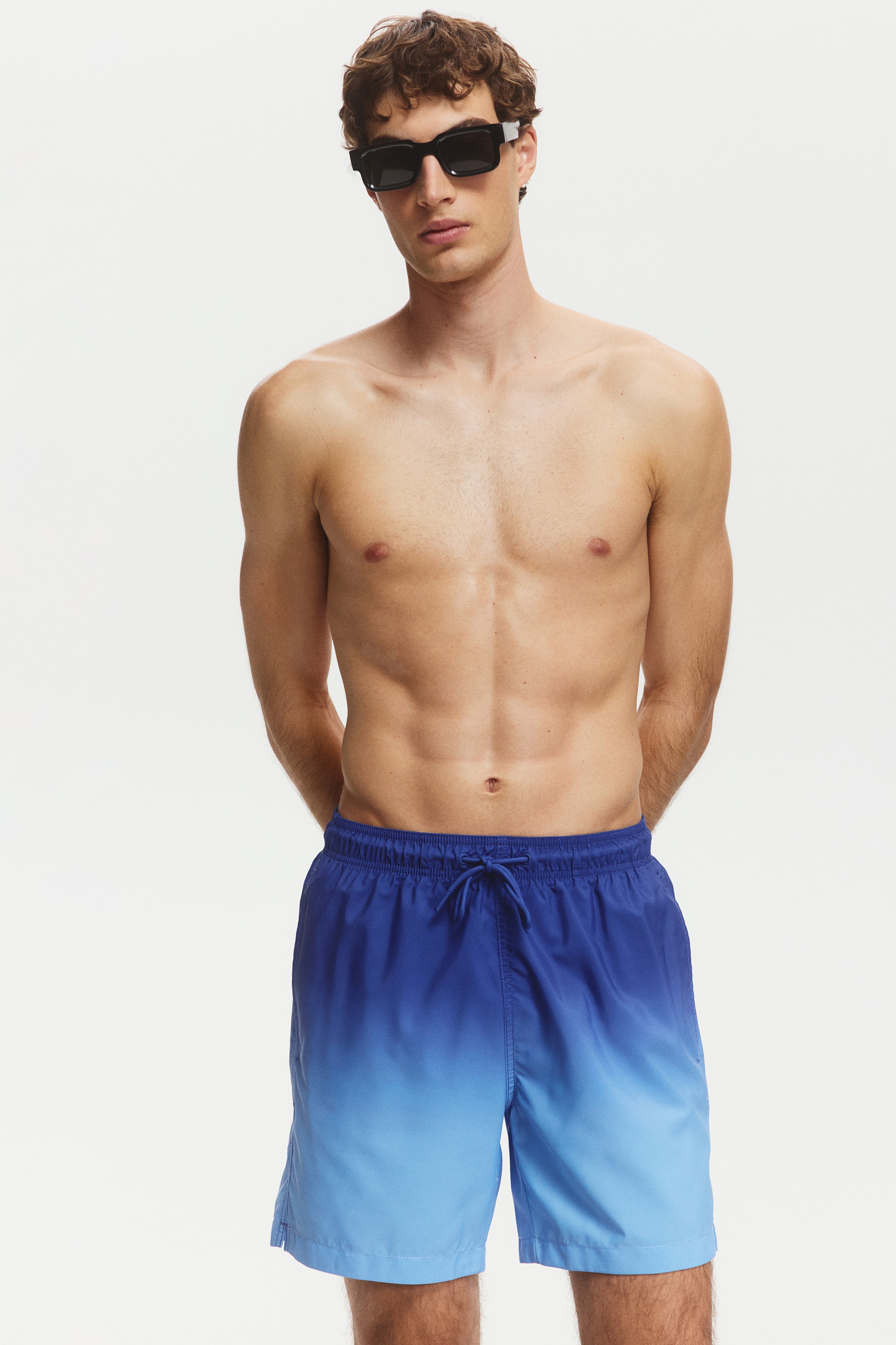 Swim Shorts - Blue/gradient/Khaki green/tie-dye/Light blue/gradient/Orange/gradient