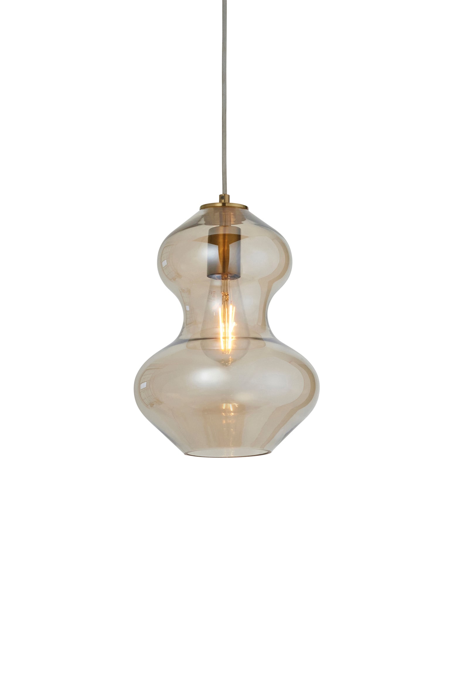 Oval Pendant-Champagne - 5