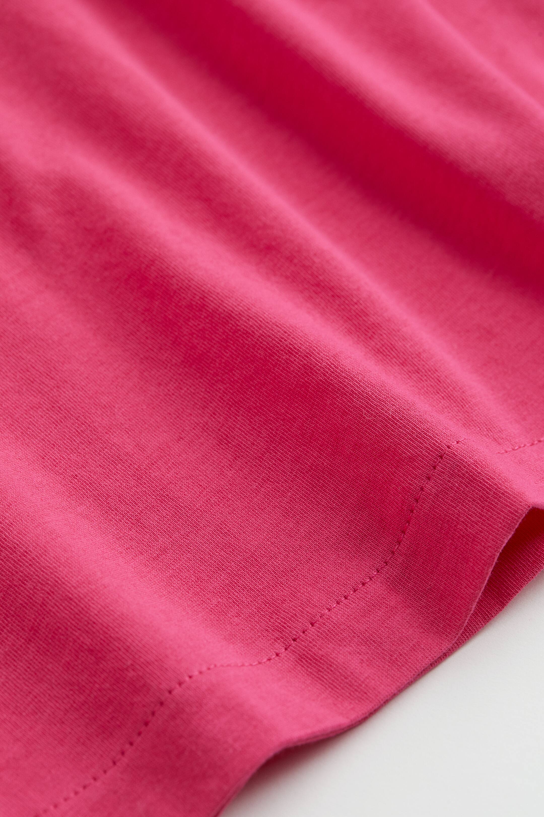 View larger image: Cotton T-shirt - Cerise - Ladies | H&M IN 2