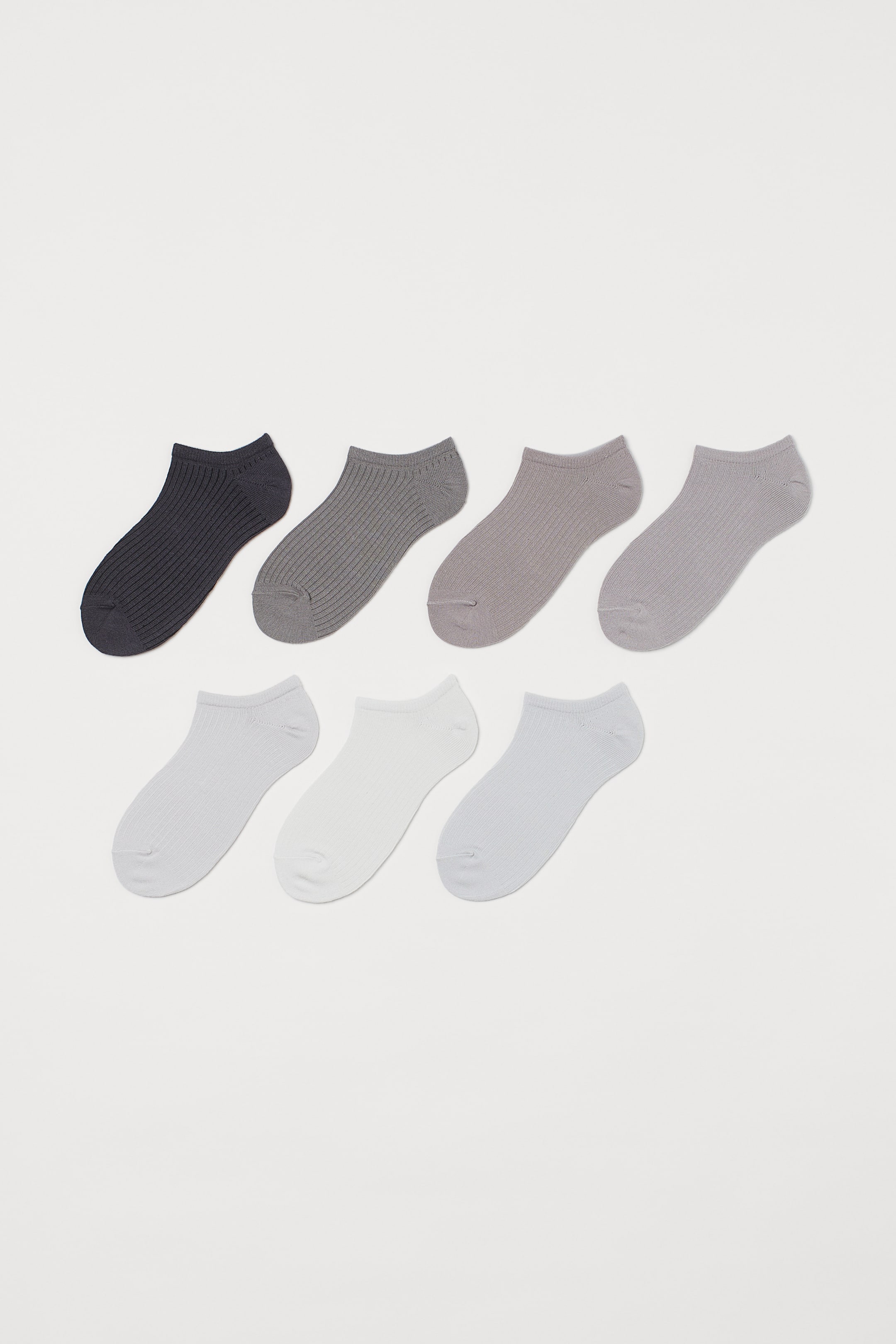 Grey Trainer Socks Womens Laulax Ladies Pairs Finest Combed Cotton