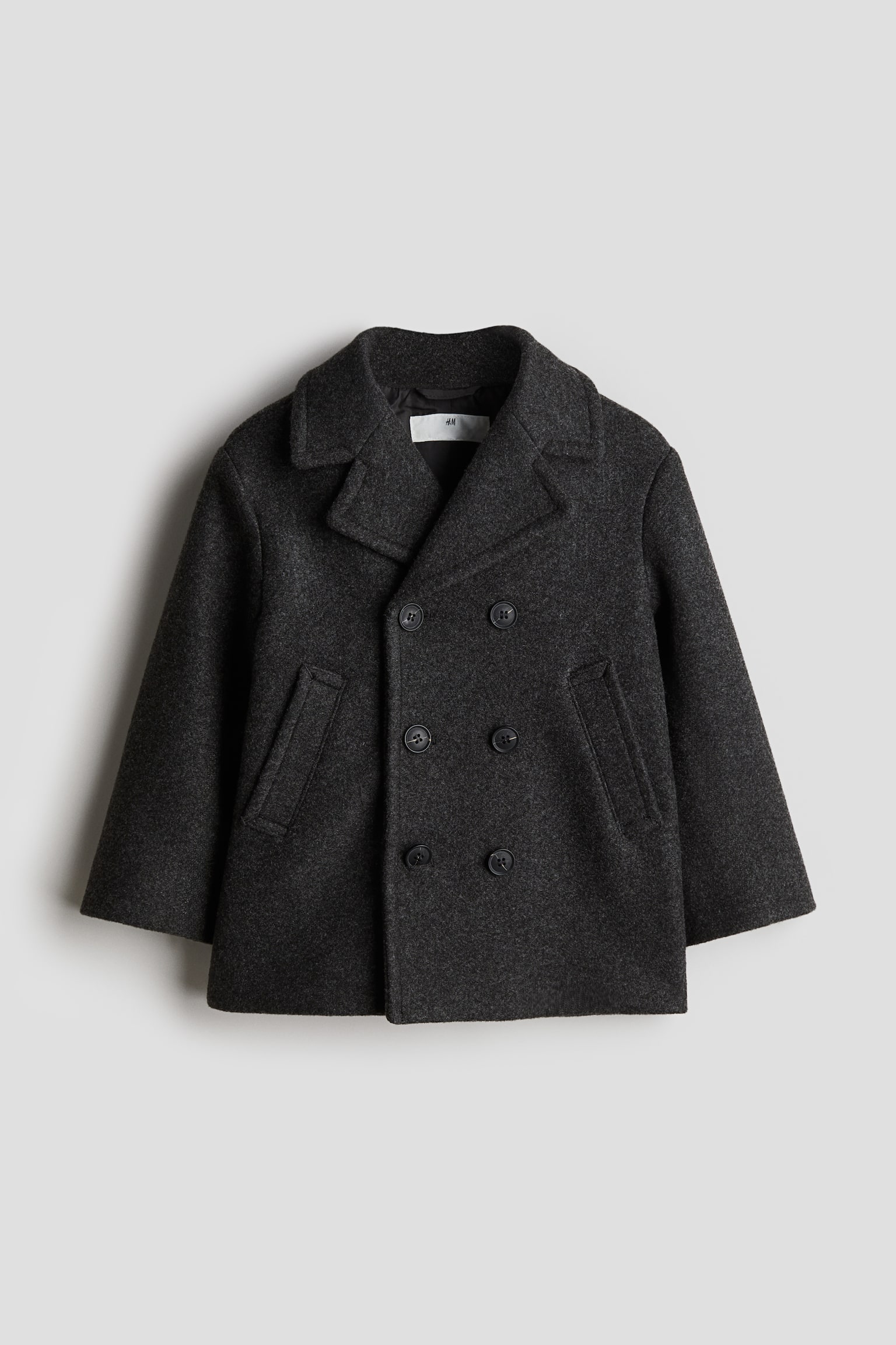 Pea coat - Dark grey/Navy blue - 1