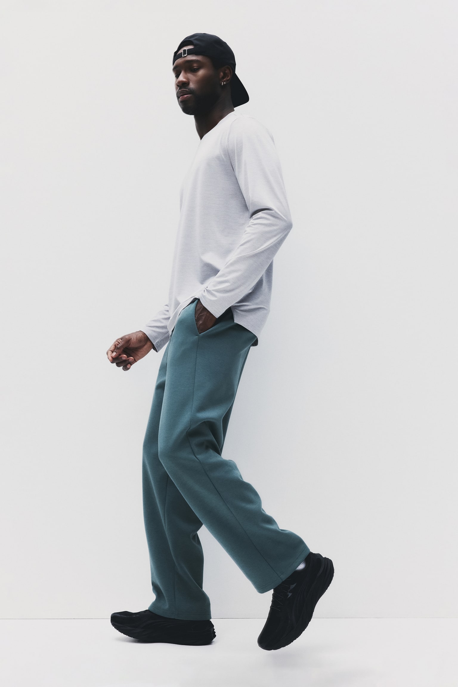 Regular Fit Sports joggers - Dusty teal/Light grey marl/Black/Dark grey/Beige/Dark grey/Dusty green/Burgundy - 1