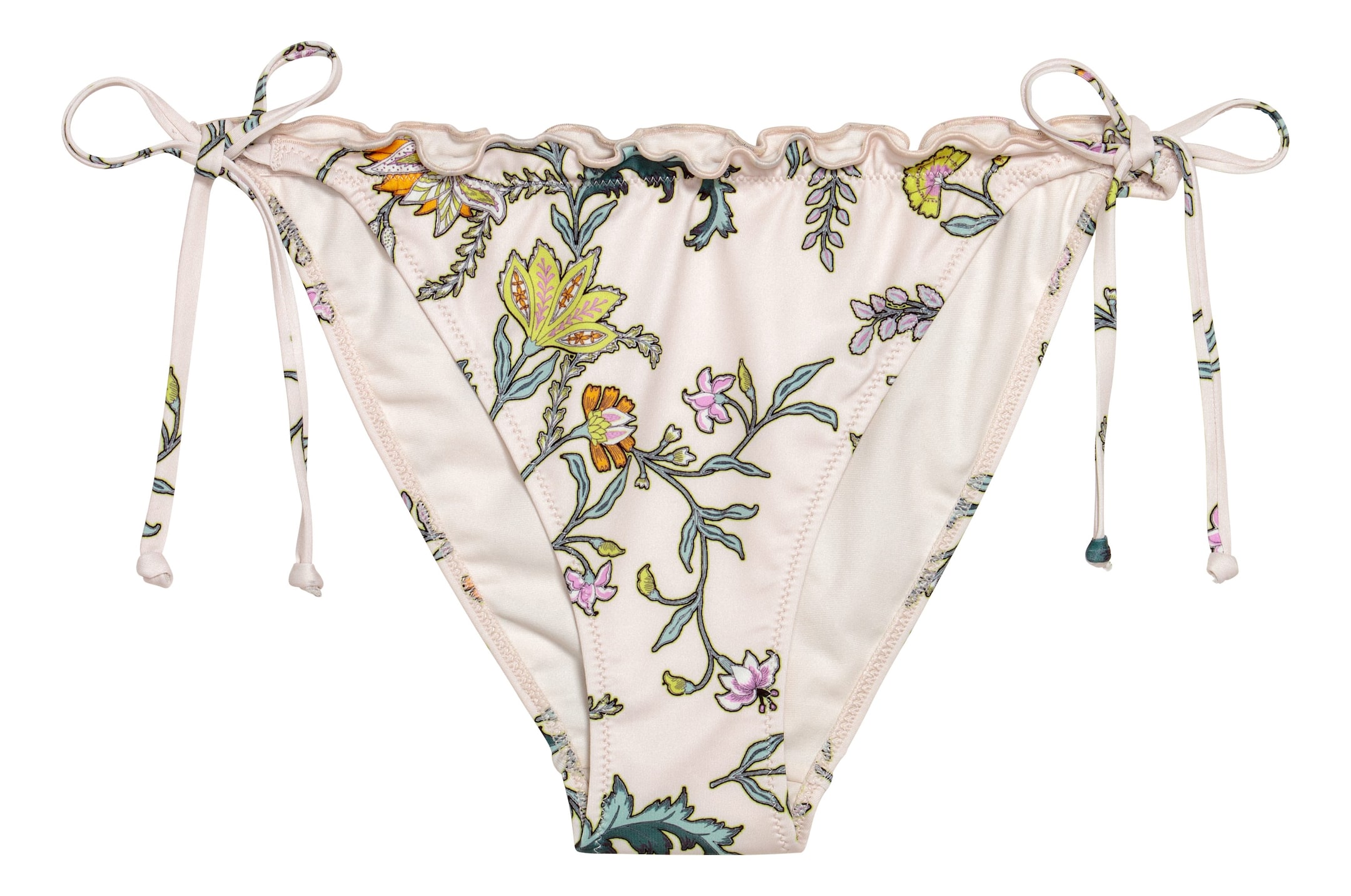 View larger image: Tie Bikini Bottoms - Natural white/floral - Ladies | H&M CA 1