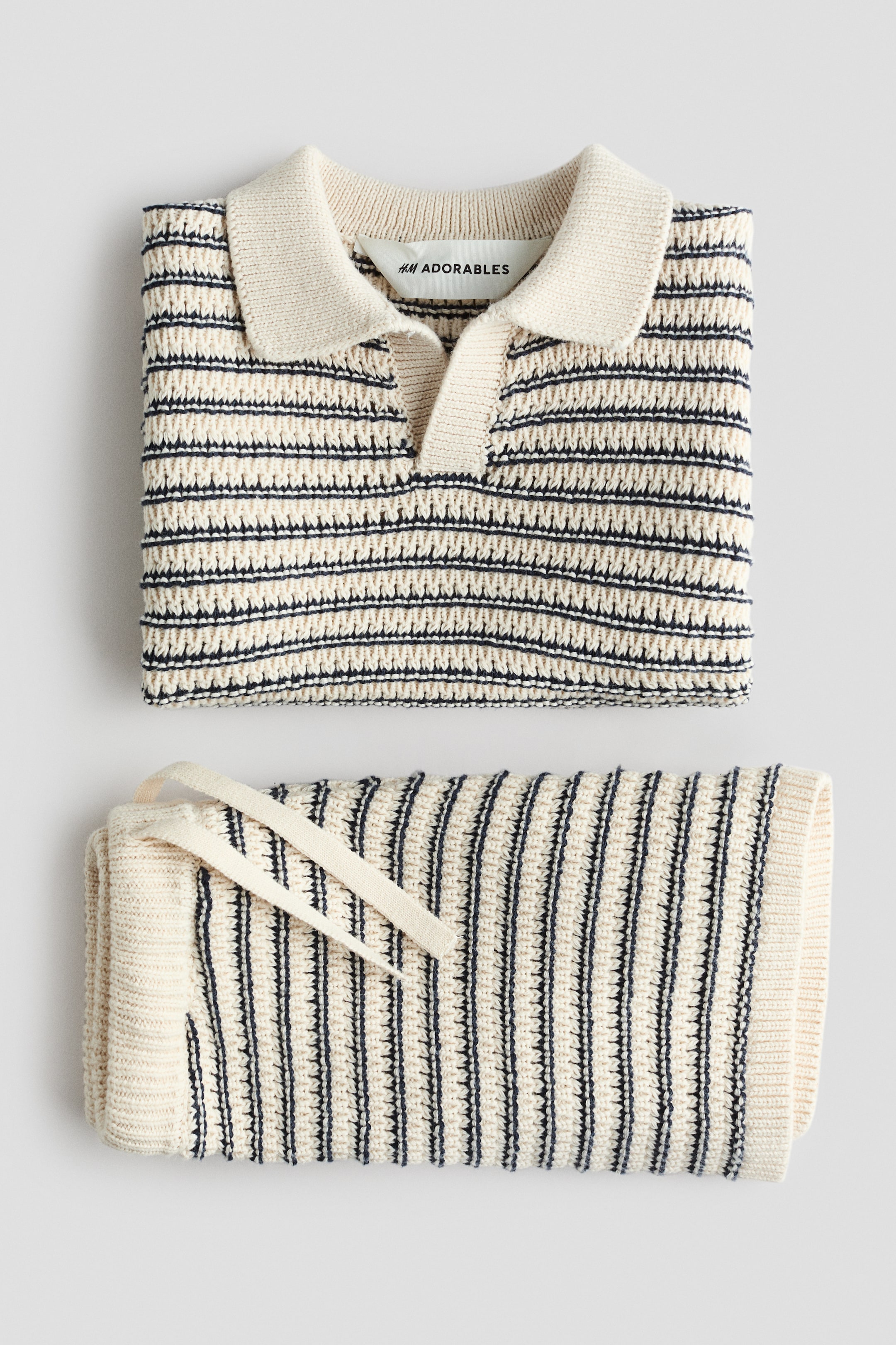 2-Piece Cotton-Knit Set