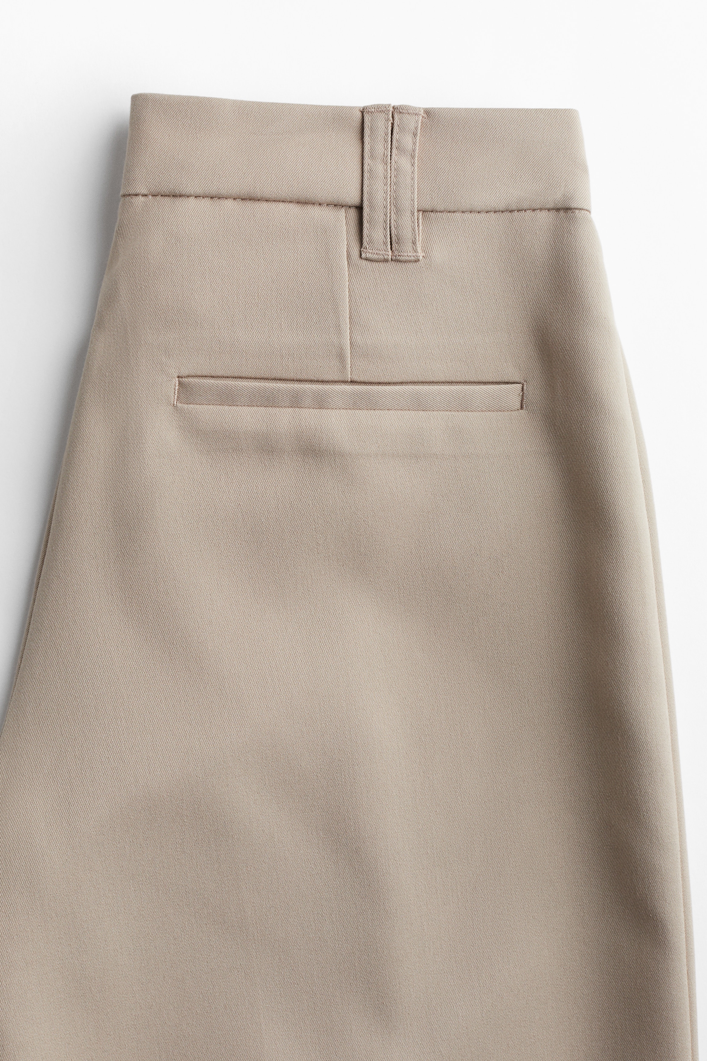 Wide tailored trousers