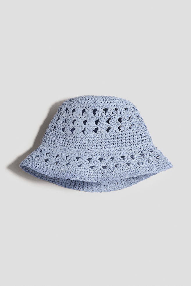 Strohhut - Blau - 1