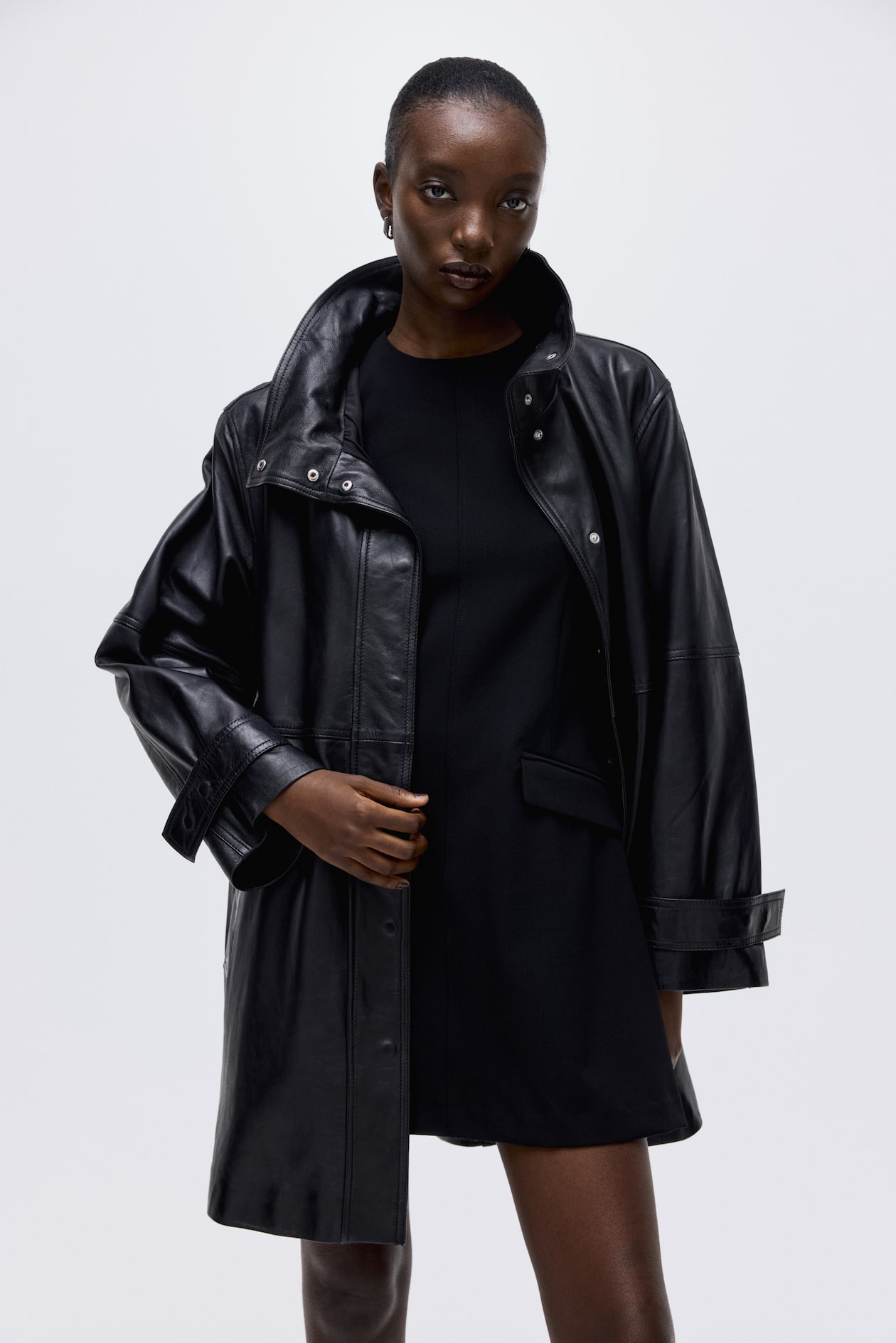 Shoulder-Pad Dress - image 5