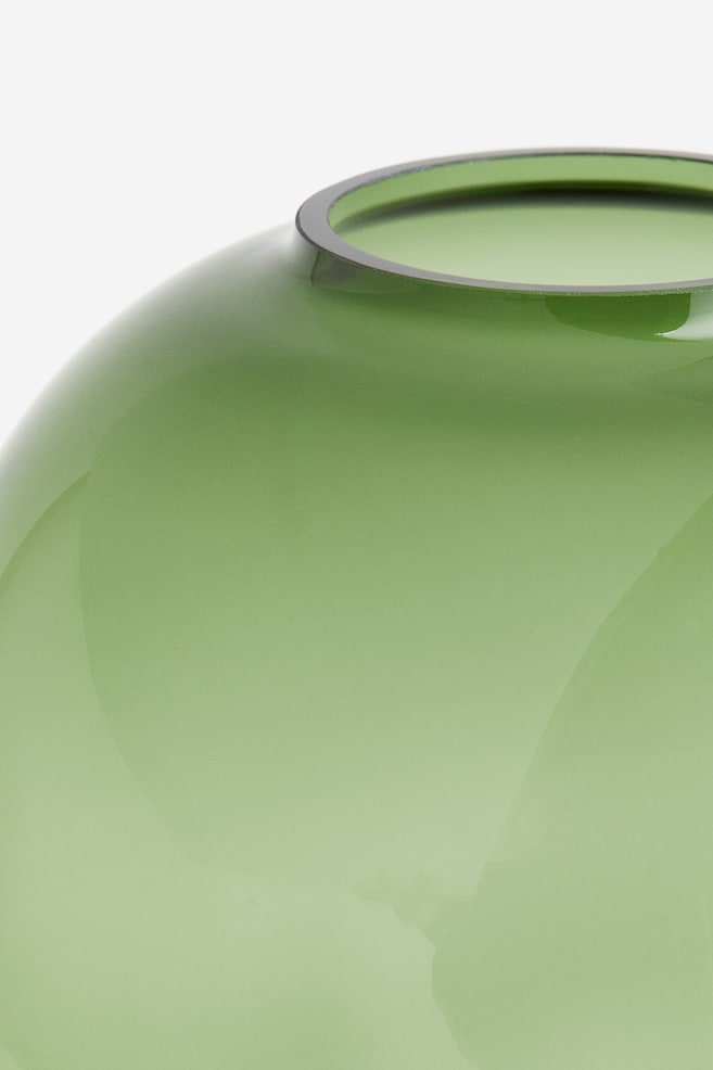 Large glass vase - Green - 3
