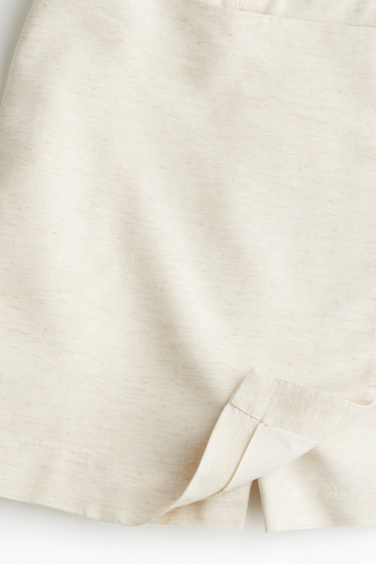 Linen-Blend Skort - image 3