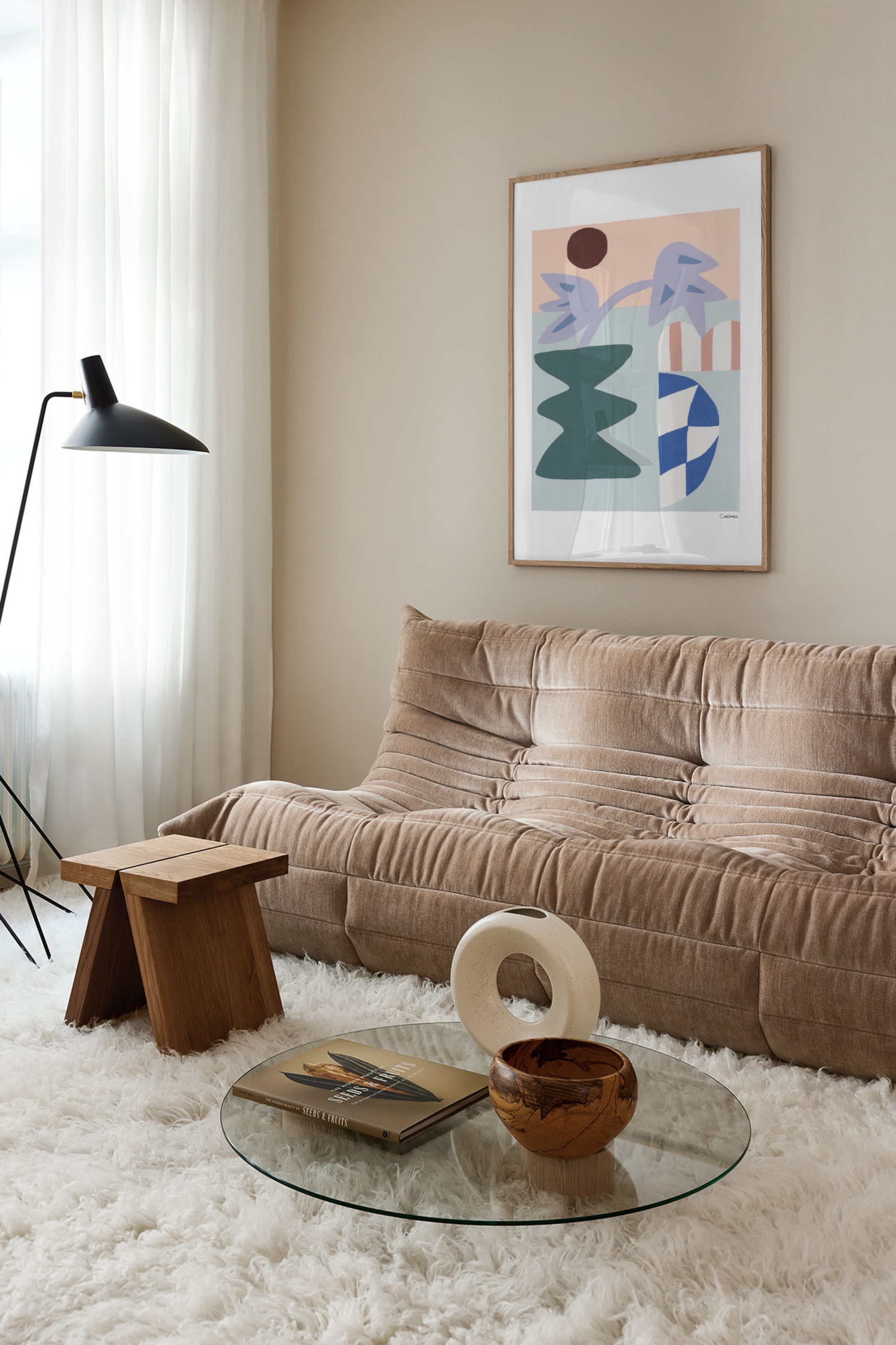 Zobacz większy obraz: Plant Fizz Plakat - Niebiesko/zielony - Postery - HOME | H&M PL 1