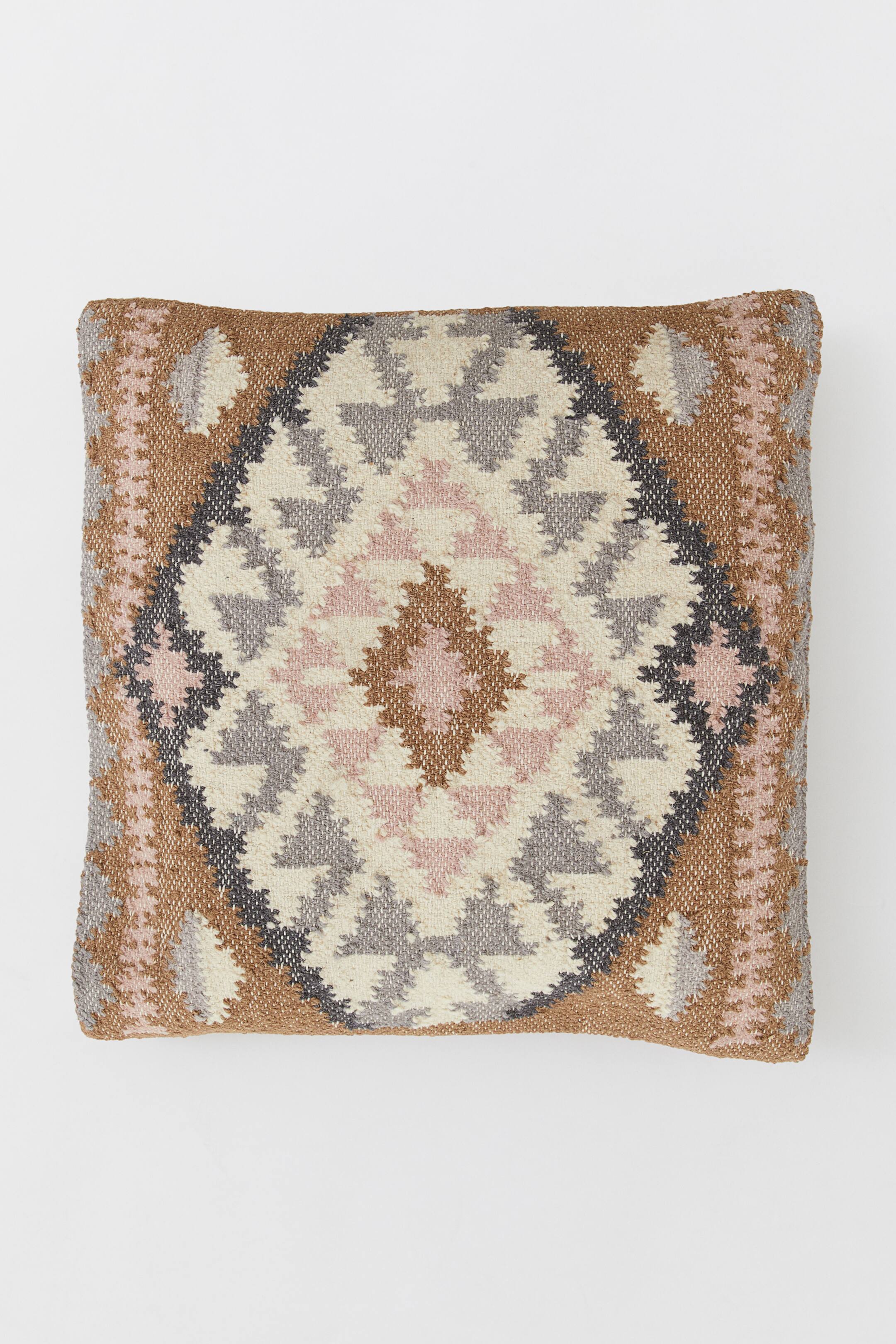 Woolblend cushion cover Beige/Patterned Home All H&M GB