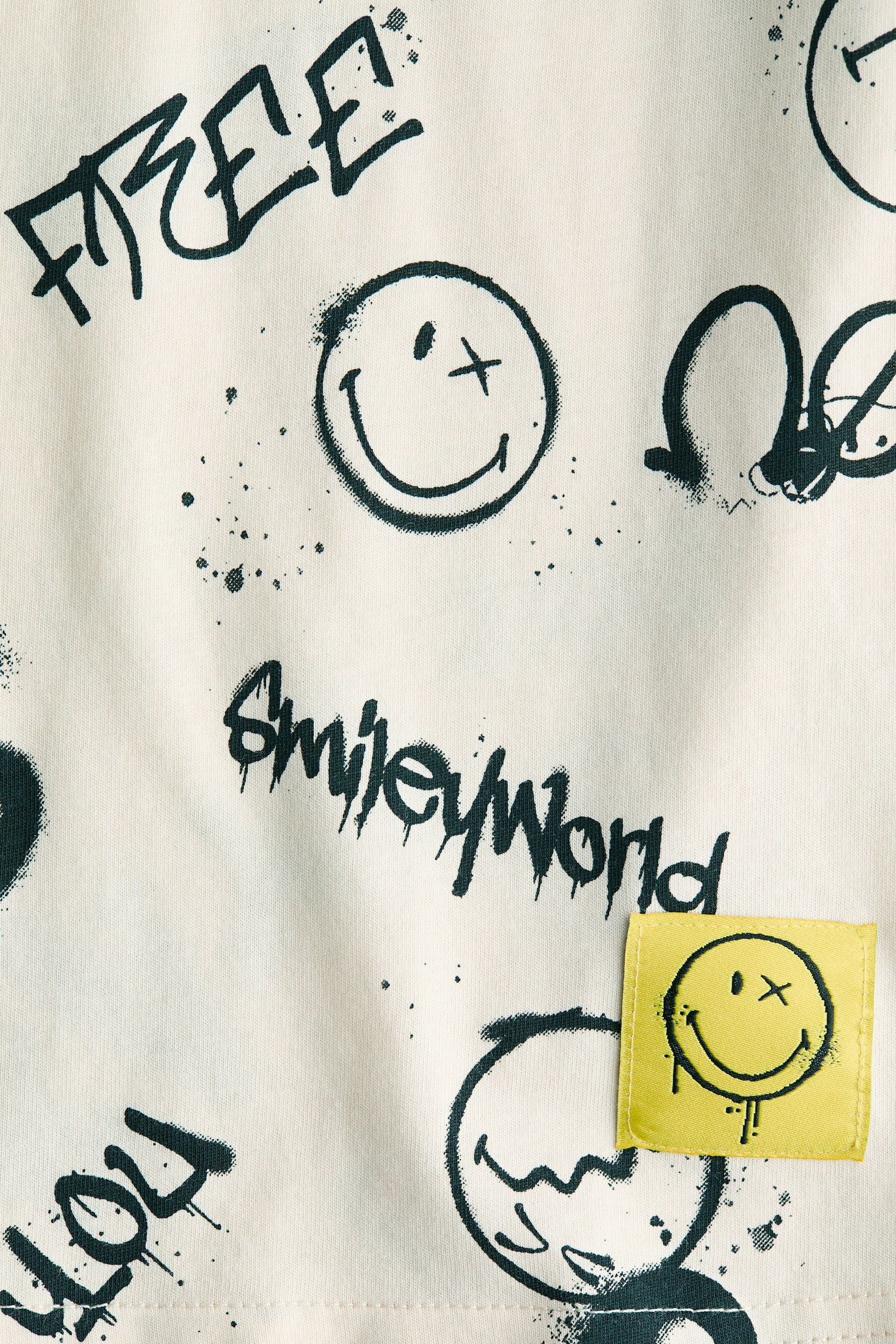 Printed T-Shirt - Light beige/SmileyWorld®/Light gray melange/Garfield/Dark gray/SmileyWorld® - 2
