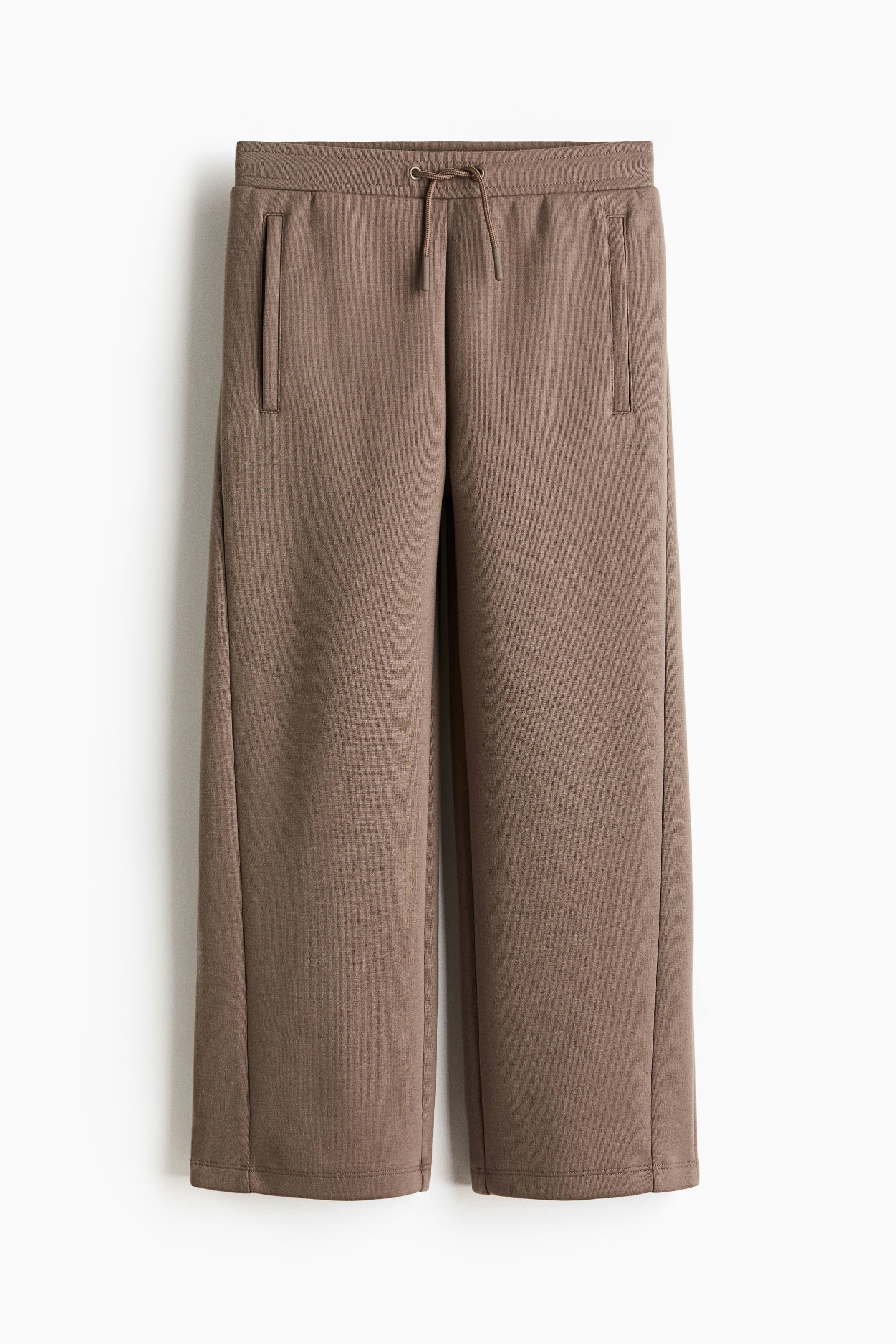 Treningsjoggers med DryMove™ - Mørk beige/Lilla/Gråmelert/Sort