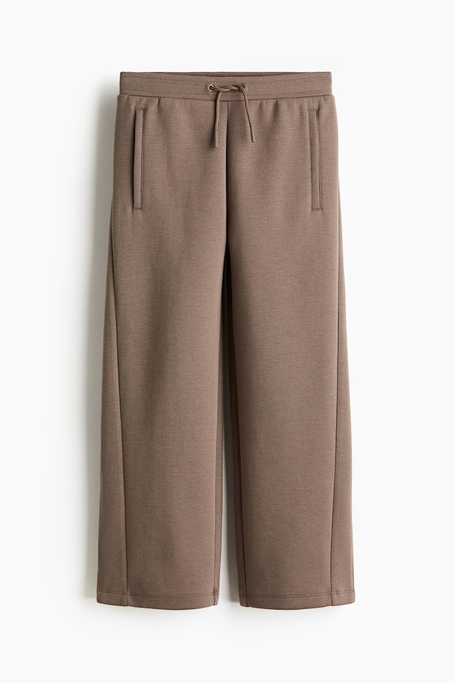 Pantalon de jogging DryMove🅪 - Beige foncé/Violet - 1